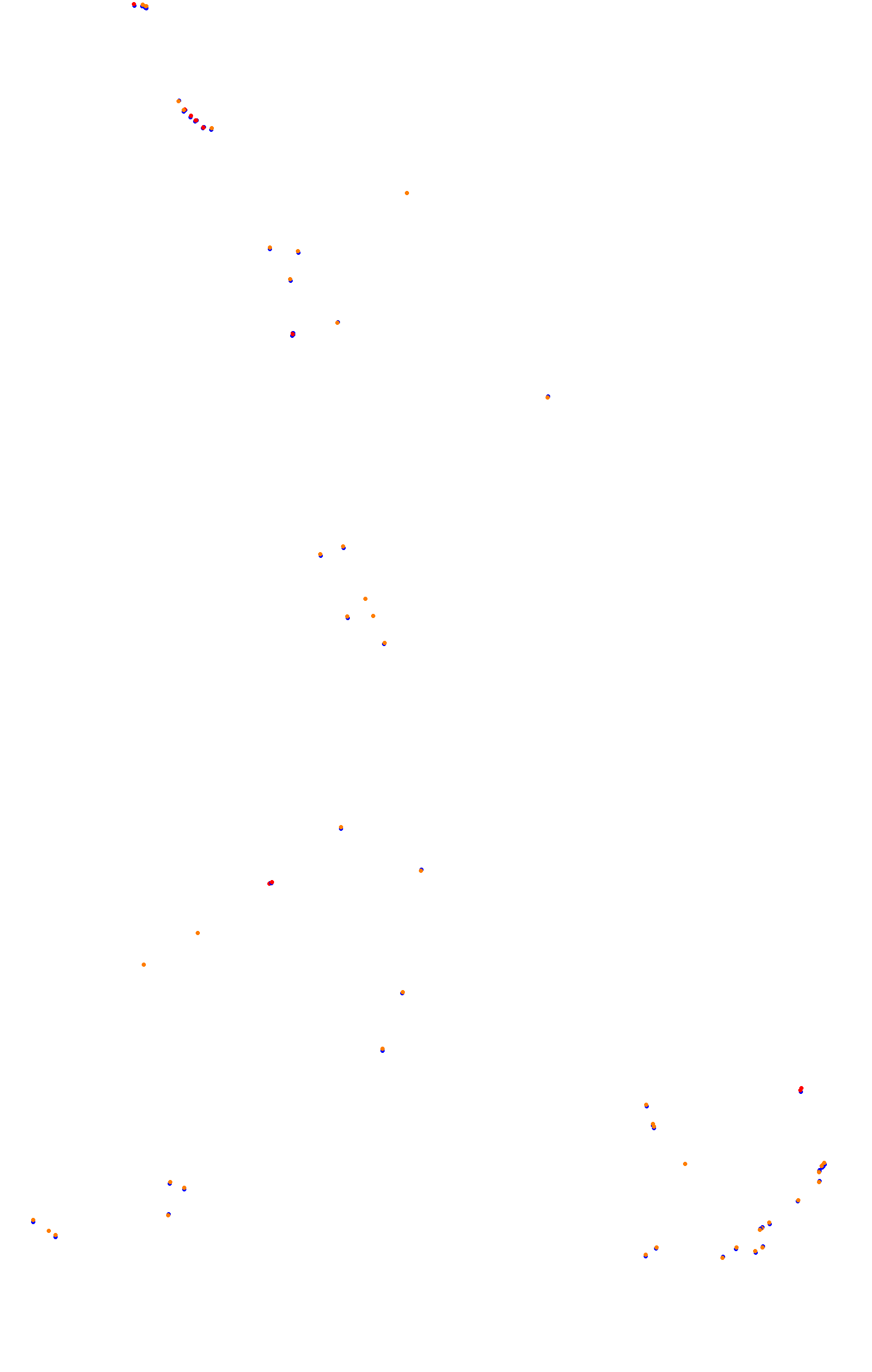 Spa OSRW collisions