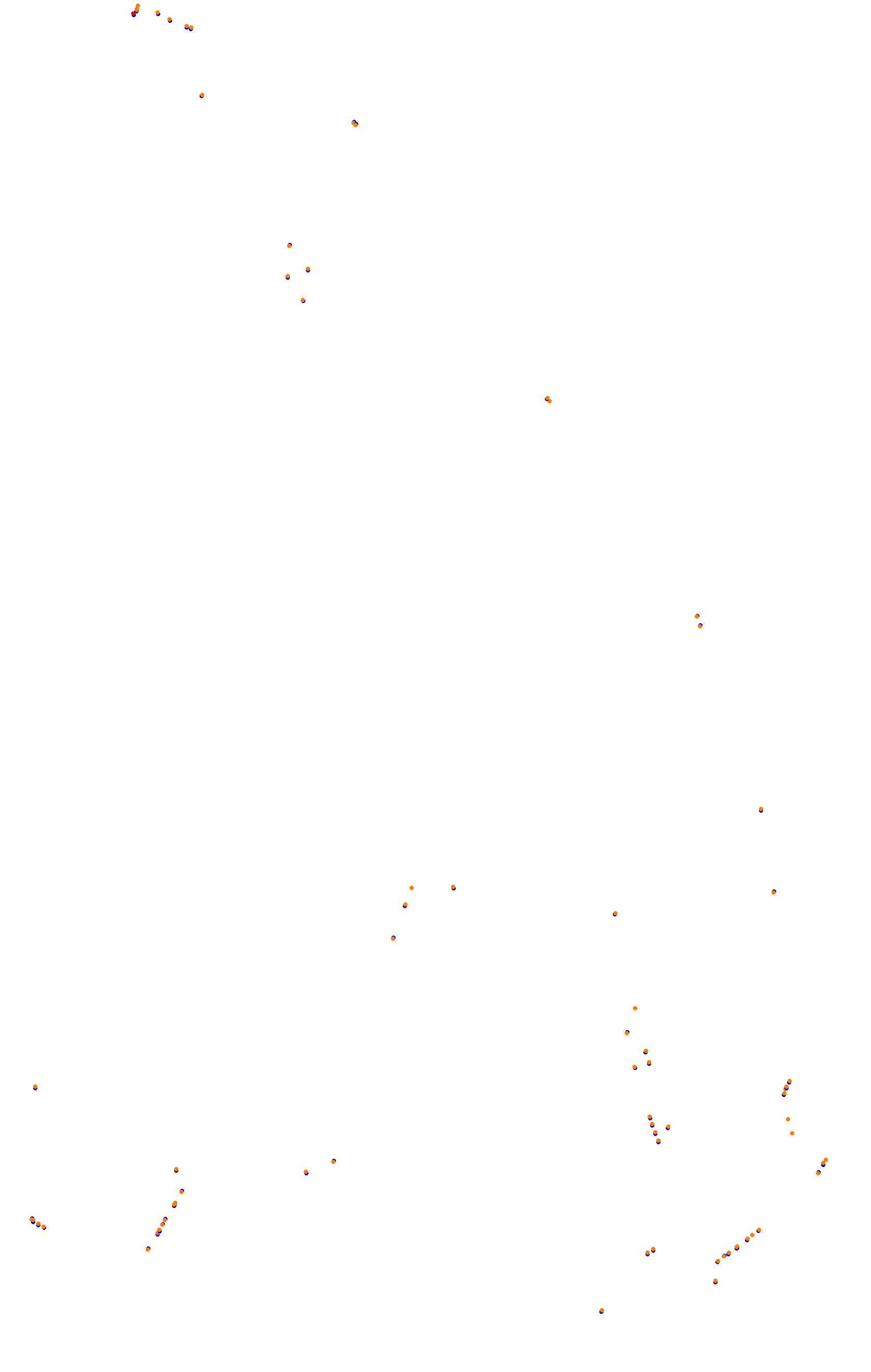 Spa OSRW collisions