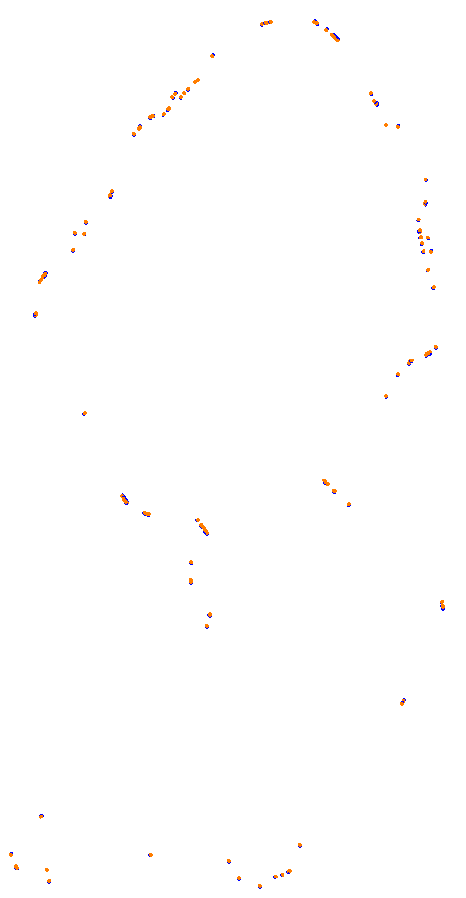 Barcelona City Circuit collisions