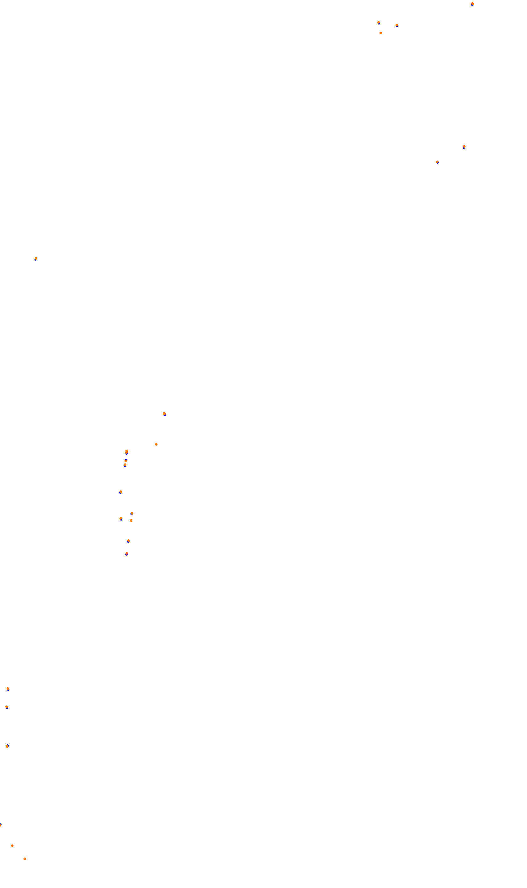 Monza OSRW collisions