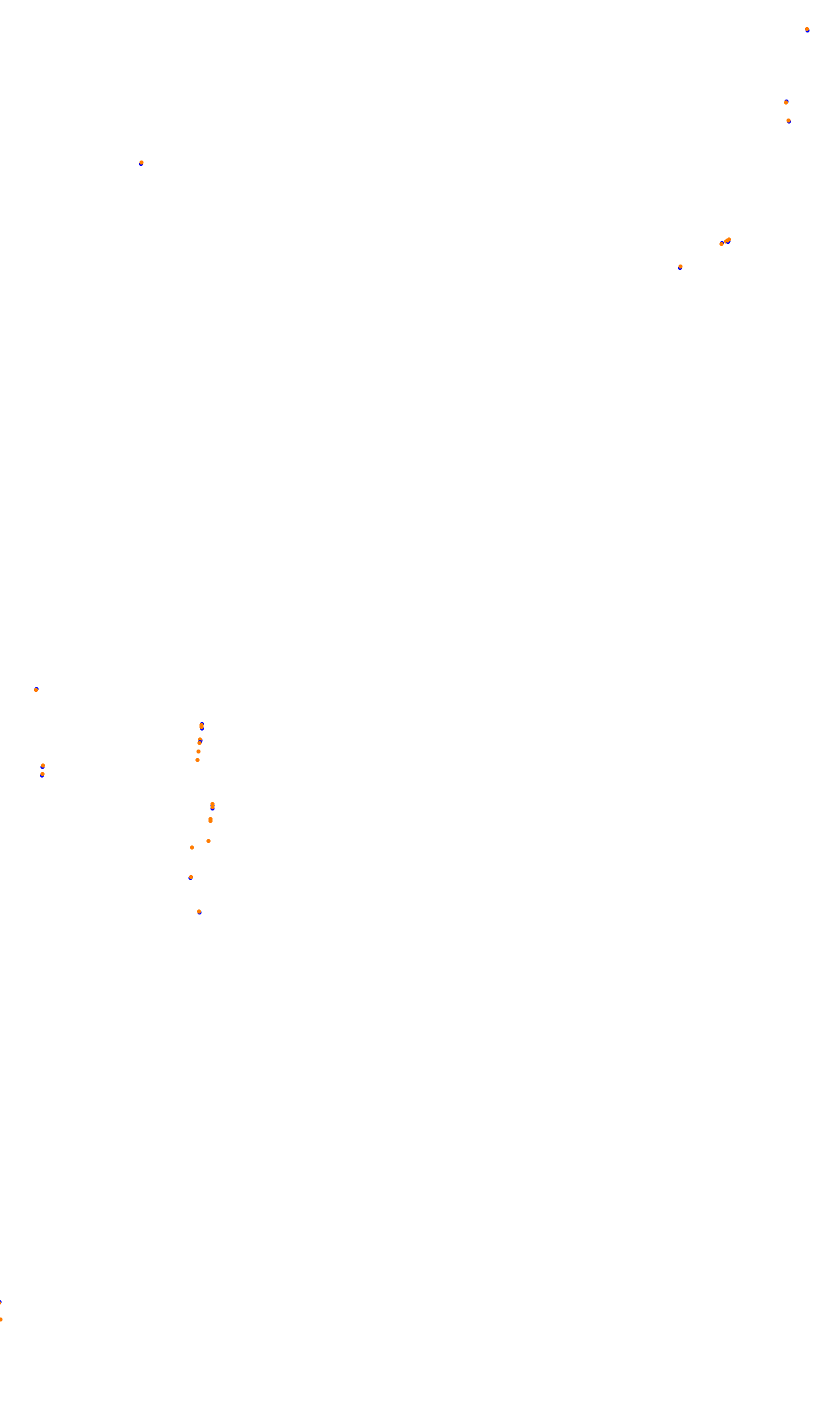 Monza OSRW collisions