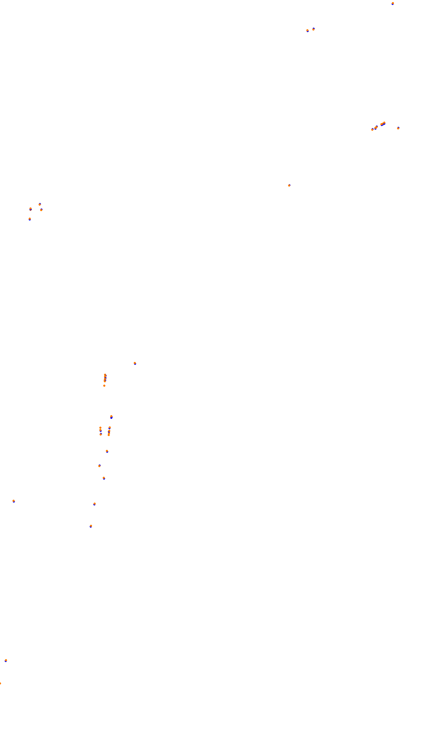 Monza OSRW collisions