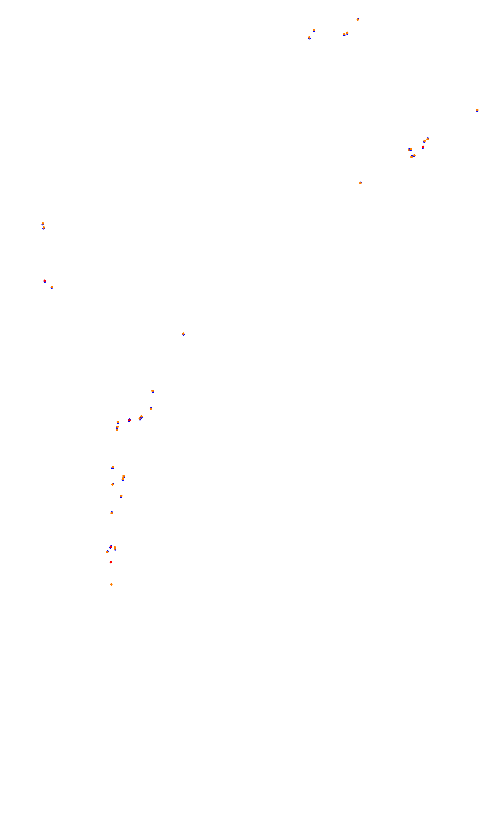 Monza OSRW collisions