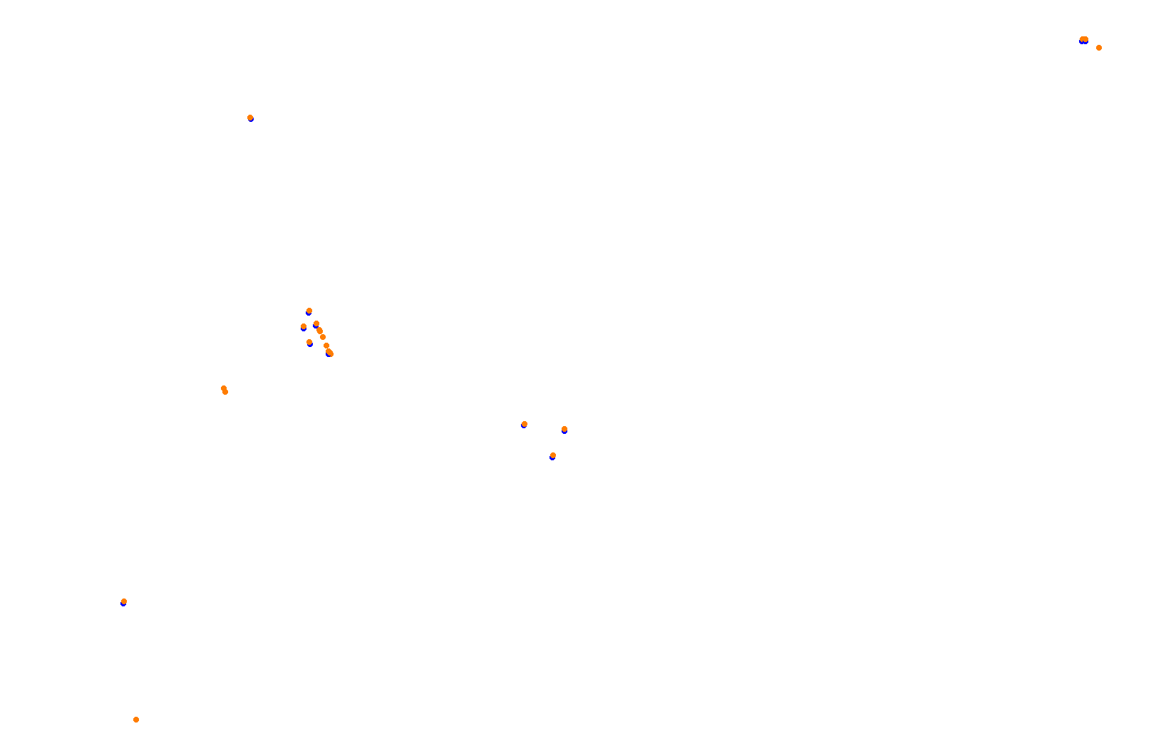Yas Marina Grand Prix Circuit Night collisions