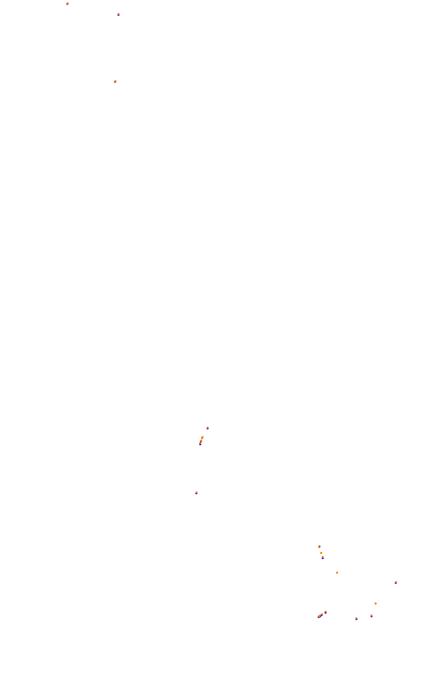 Spa OSRW collisions