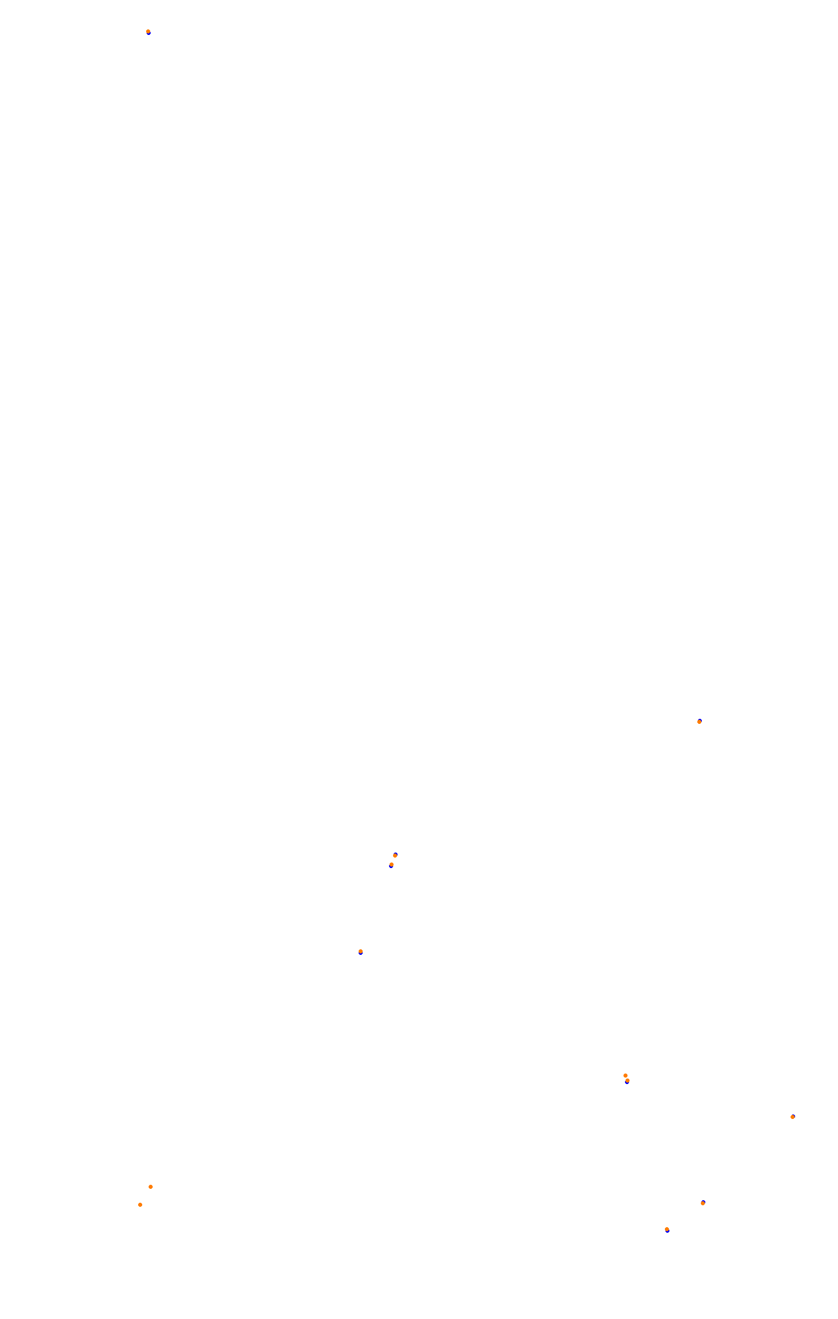 Spa OSRW collisions