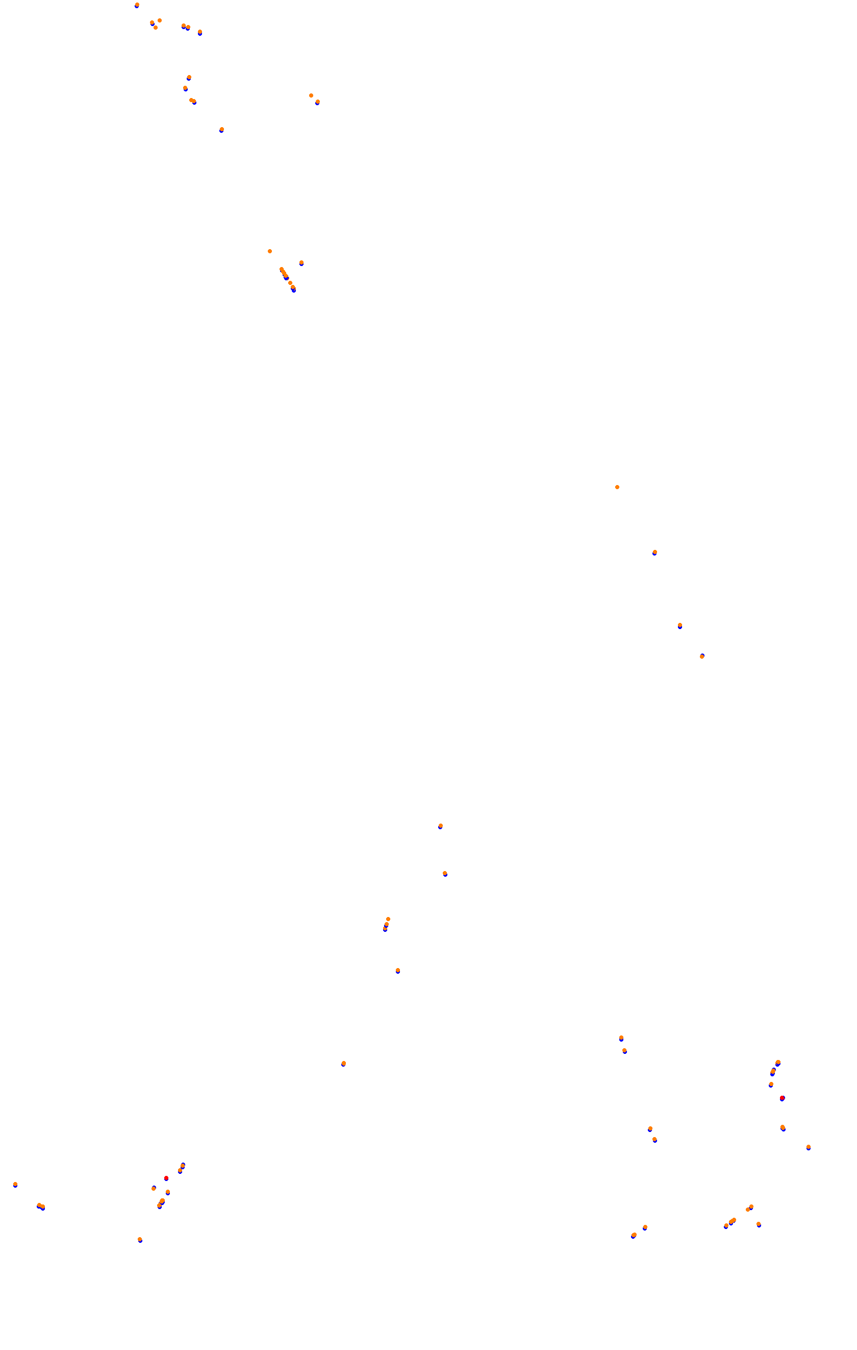 Spa OSRW collisions