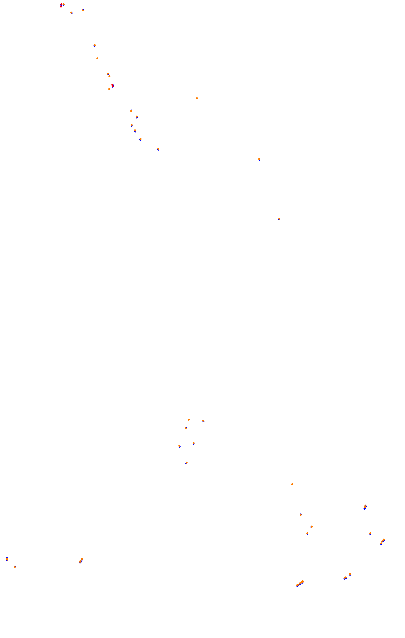 Spa OSRW collisions
