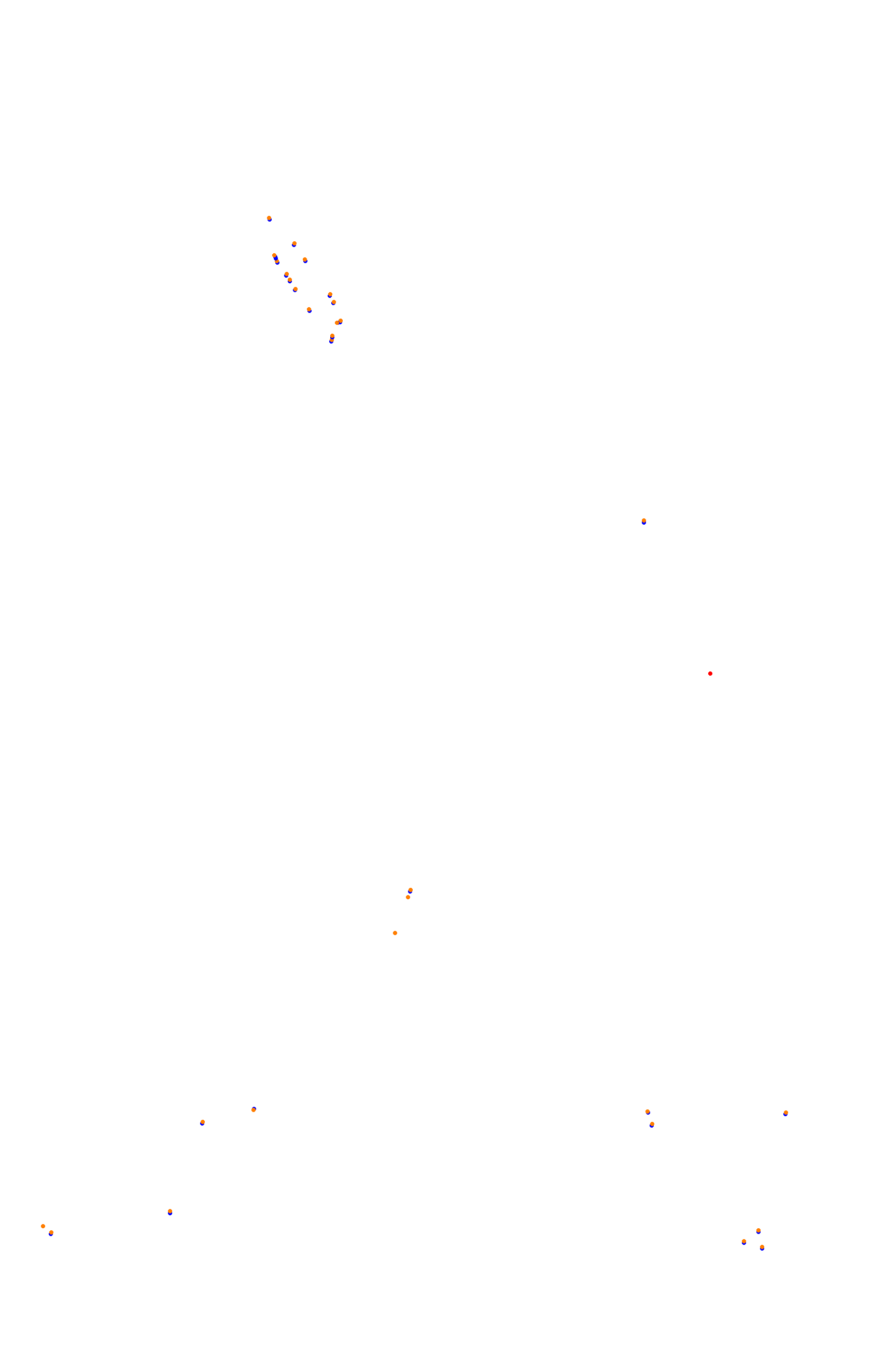 Spa OSRW collisions