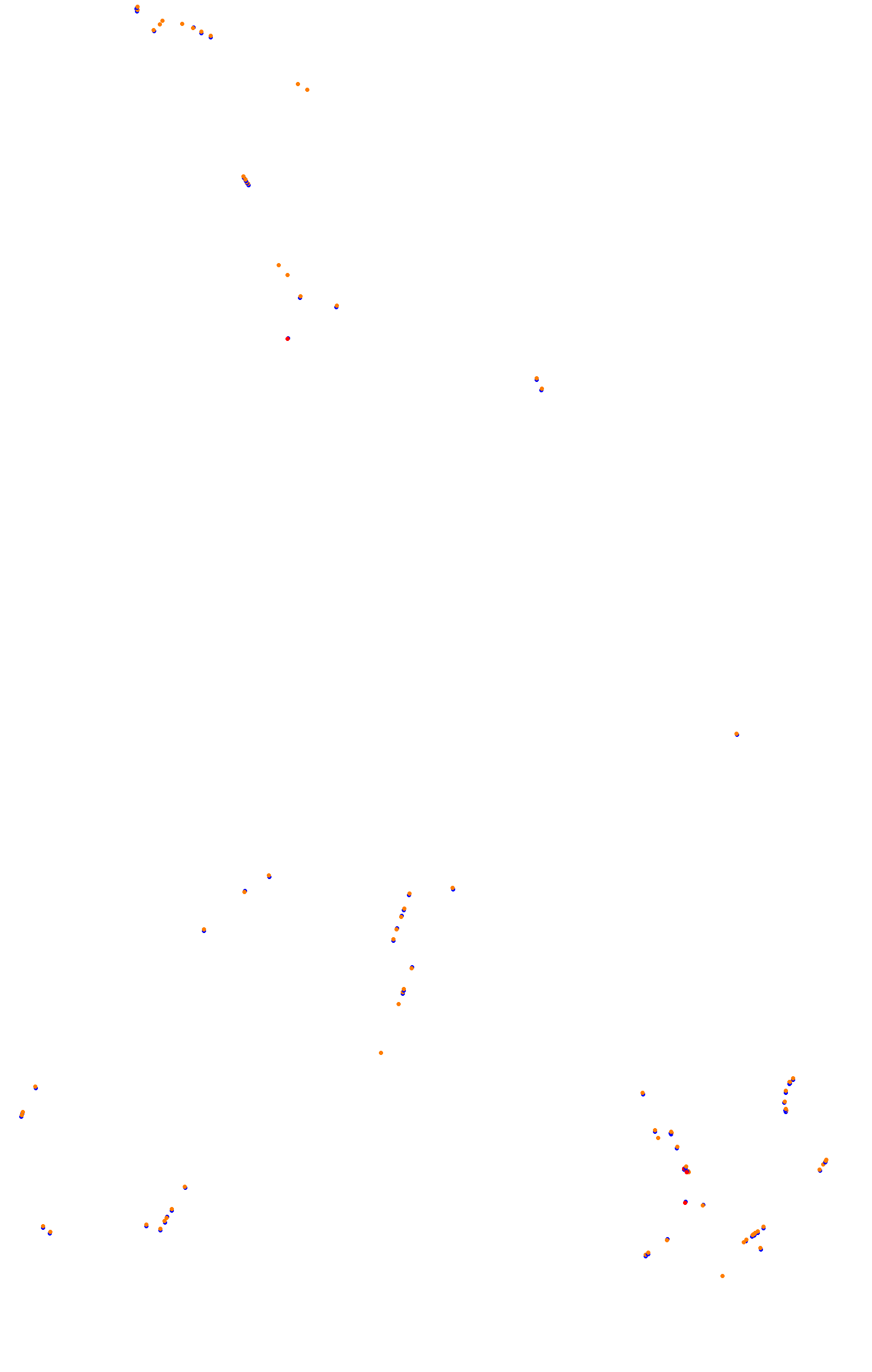Spa OSRW collisions