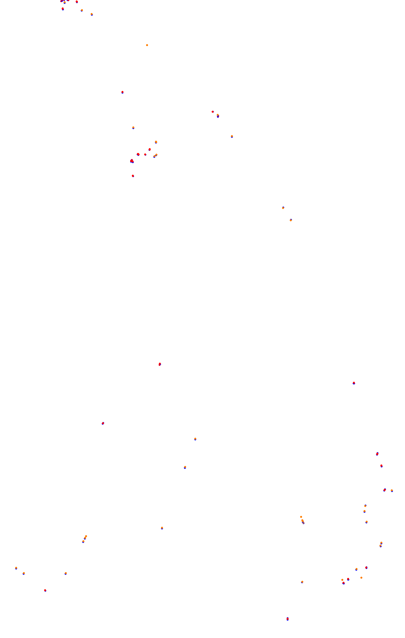 Spa OSRW collisions