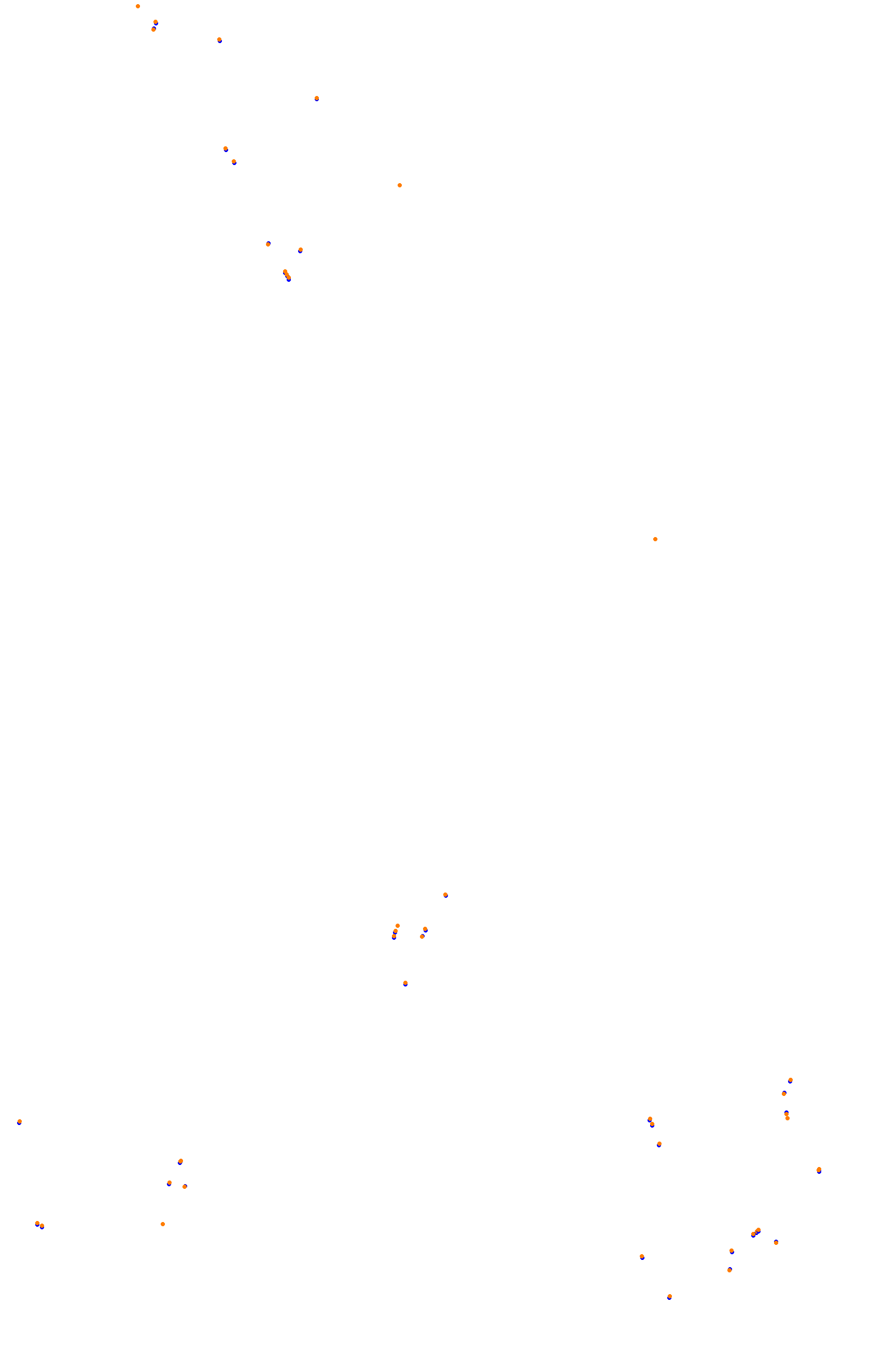 Spa OSRW collisions