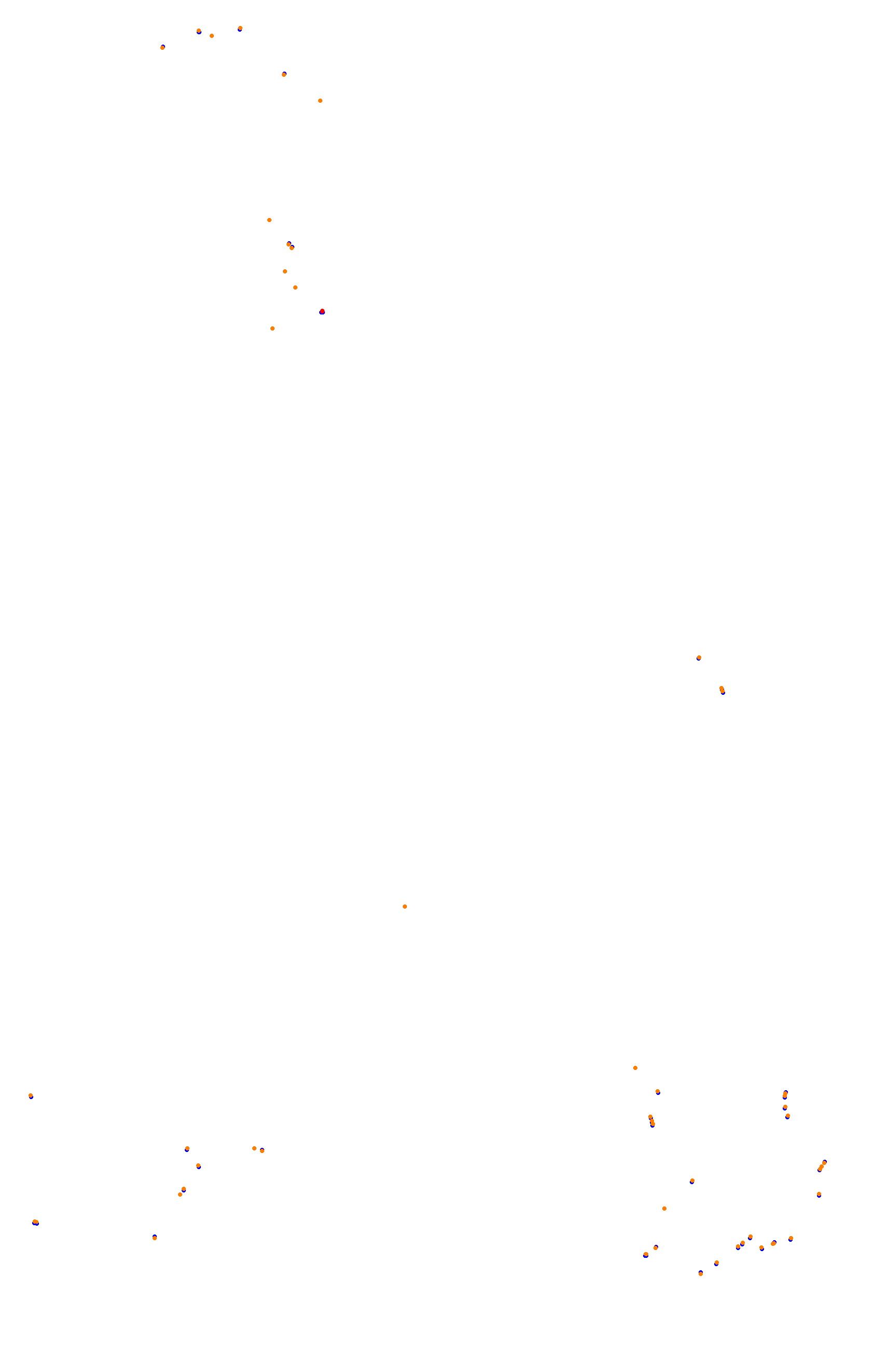 Spa OSRW collisions