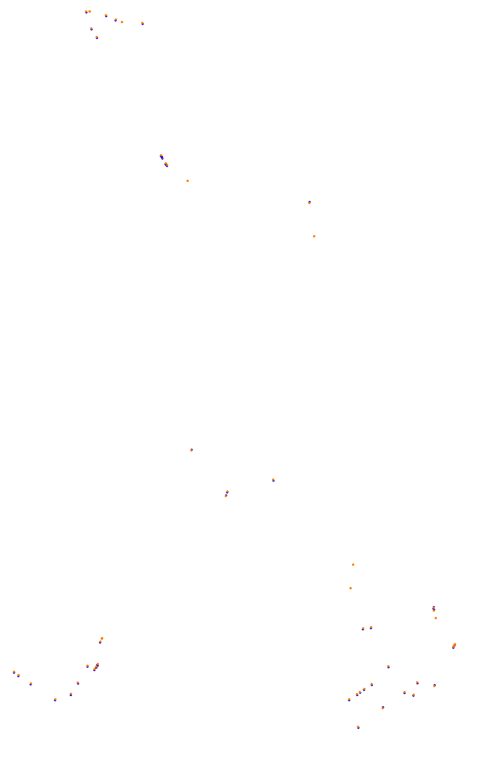 Spa OSRW collisions