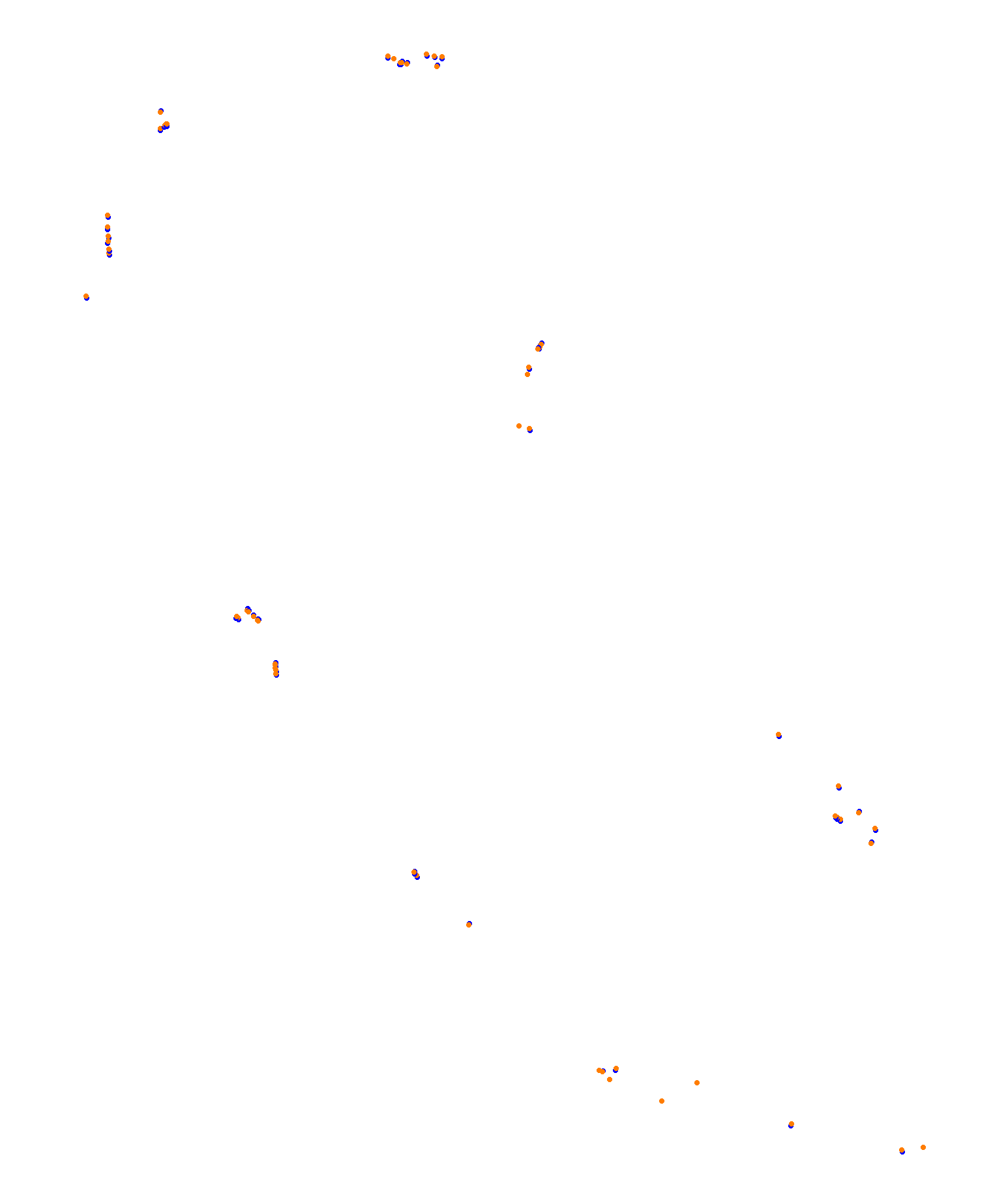 Albert Park Circuit collisions