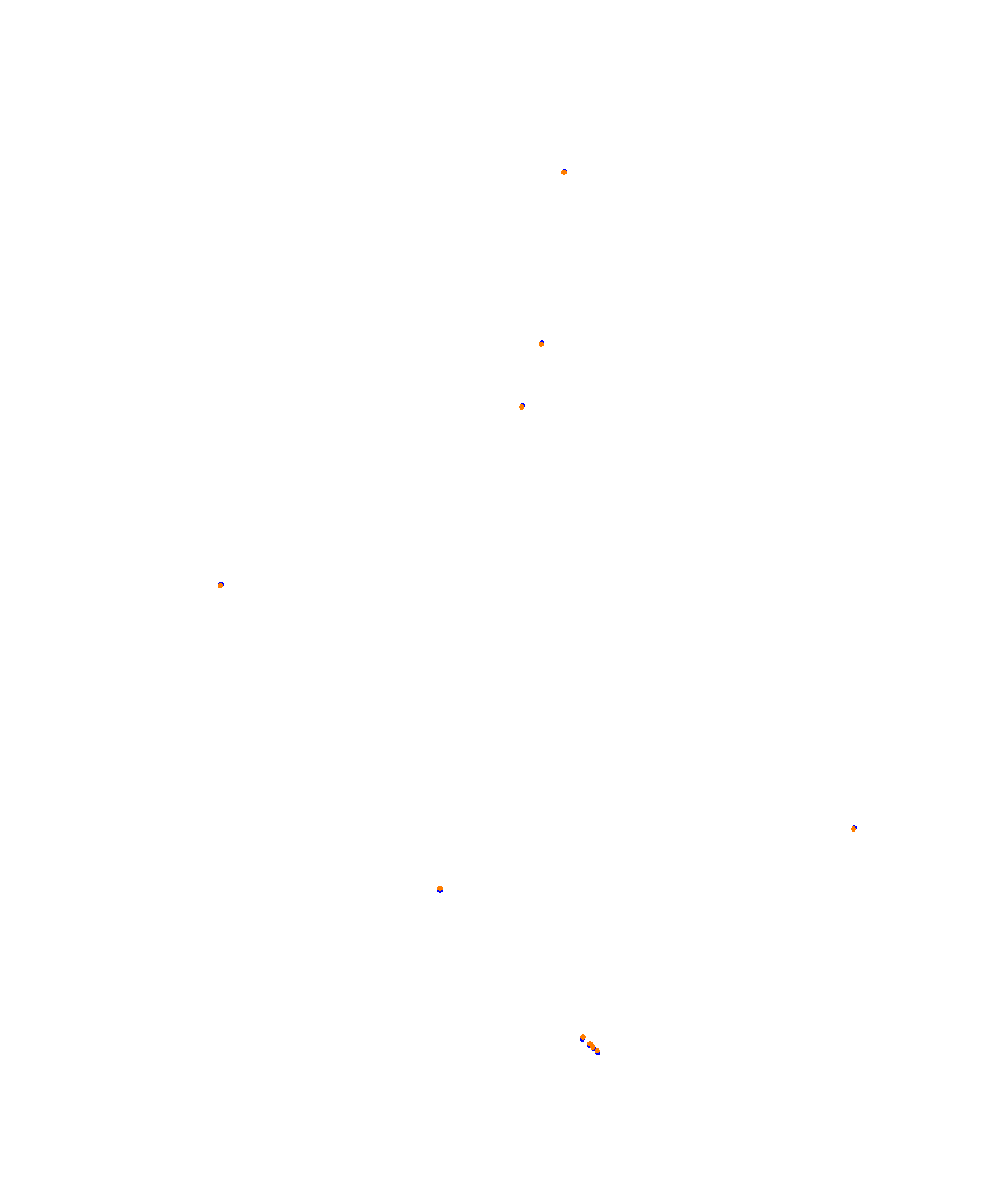 Albert Park Circuit collisions