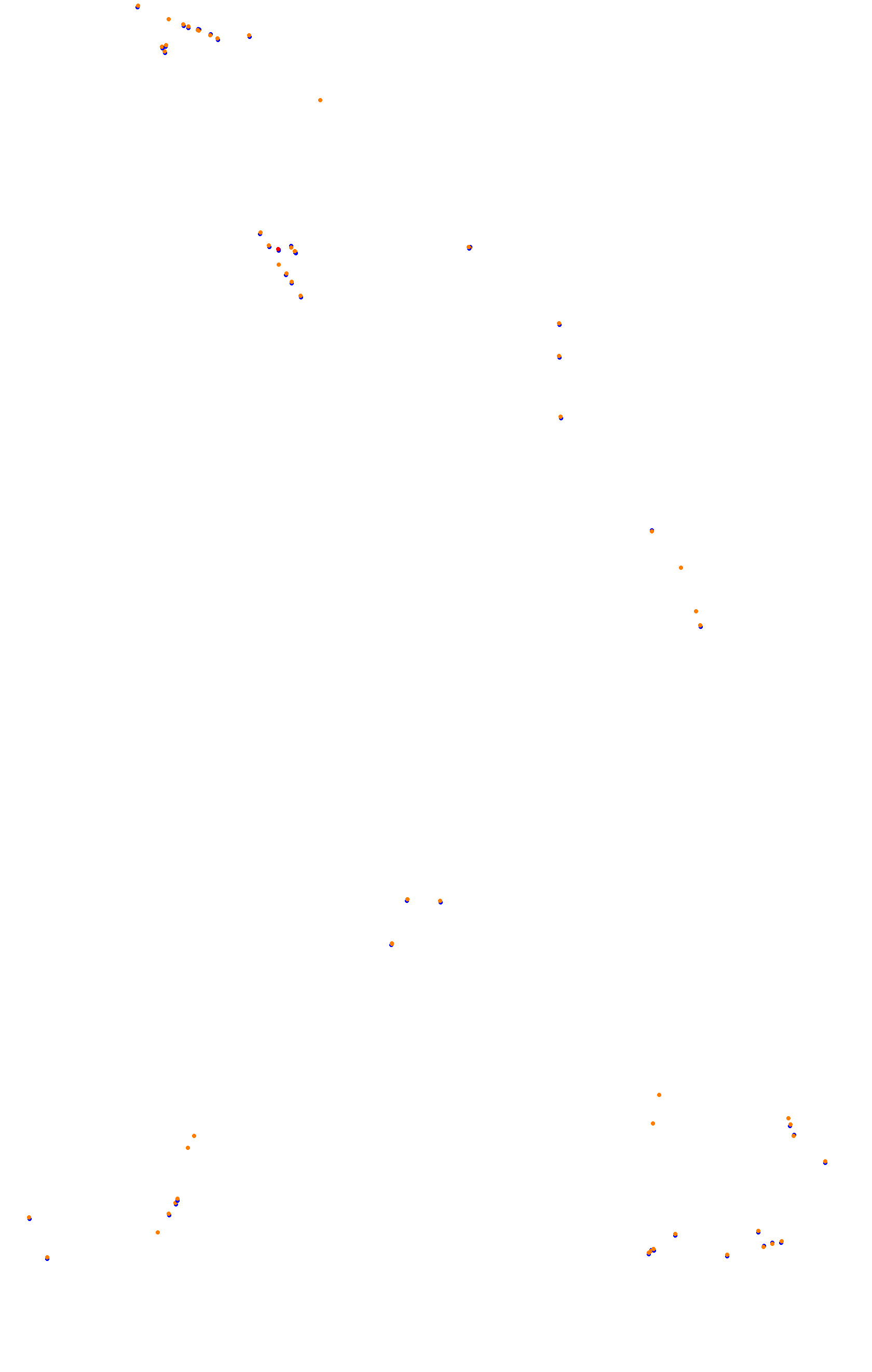 Spa OSRW collisions
