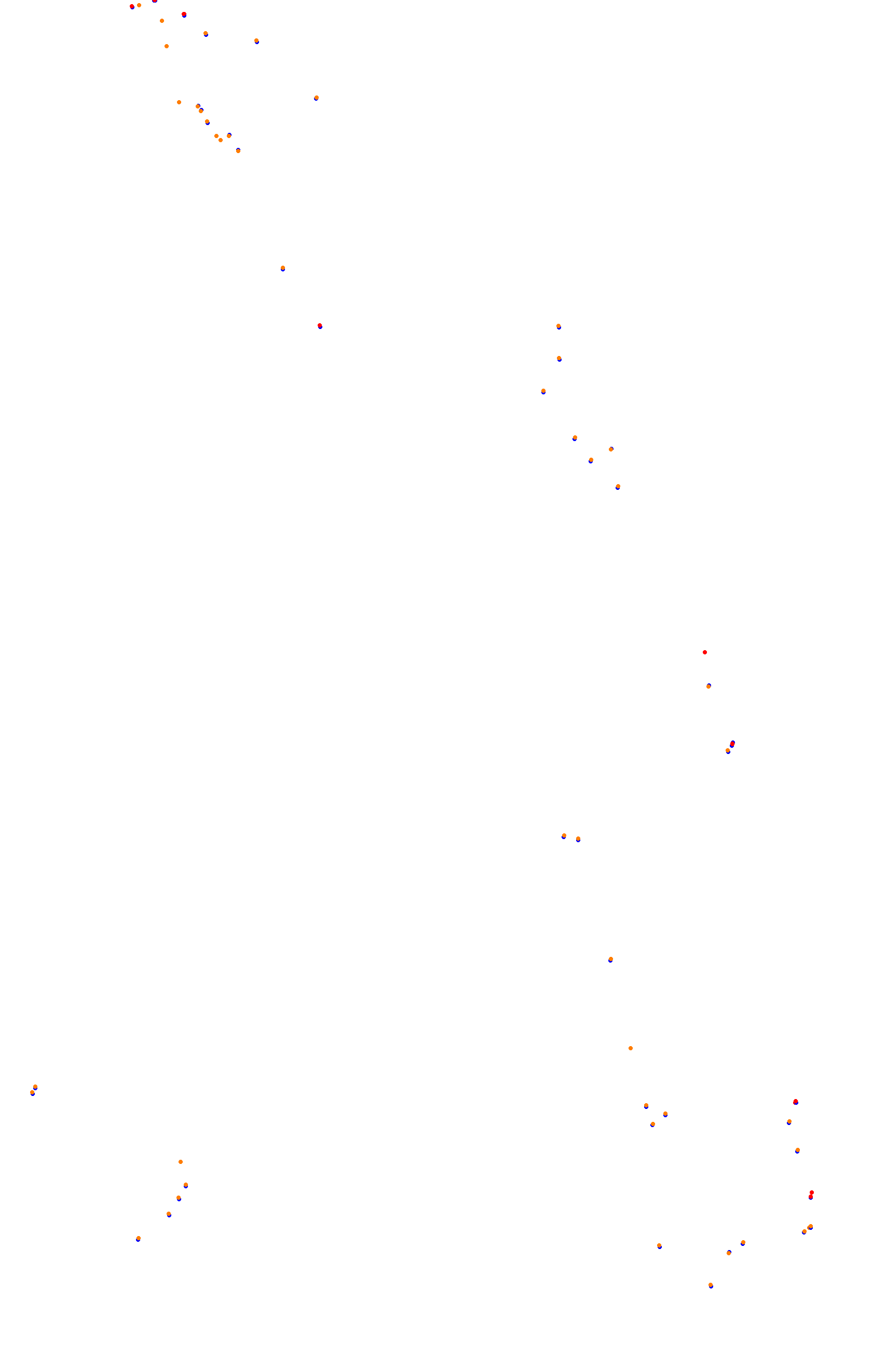 Spa OSRW collisions