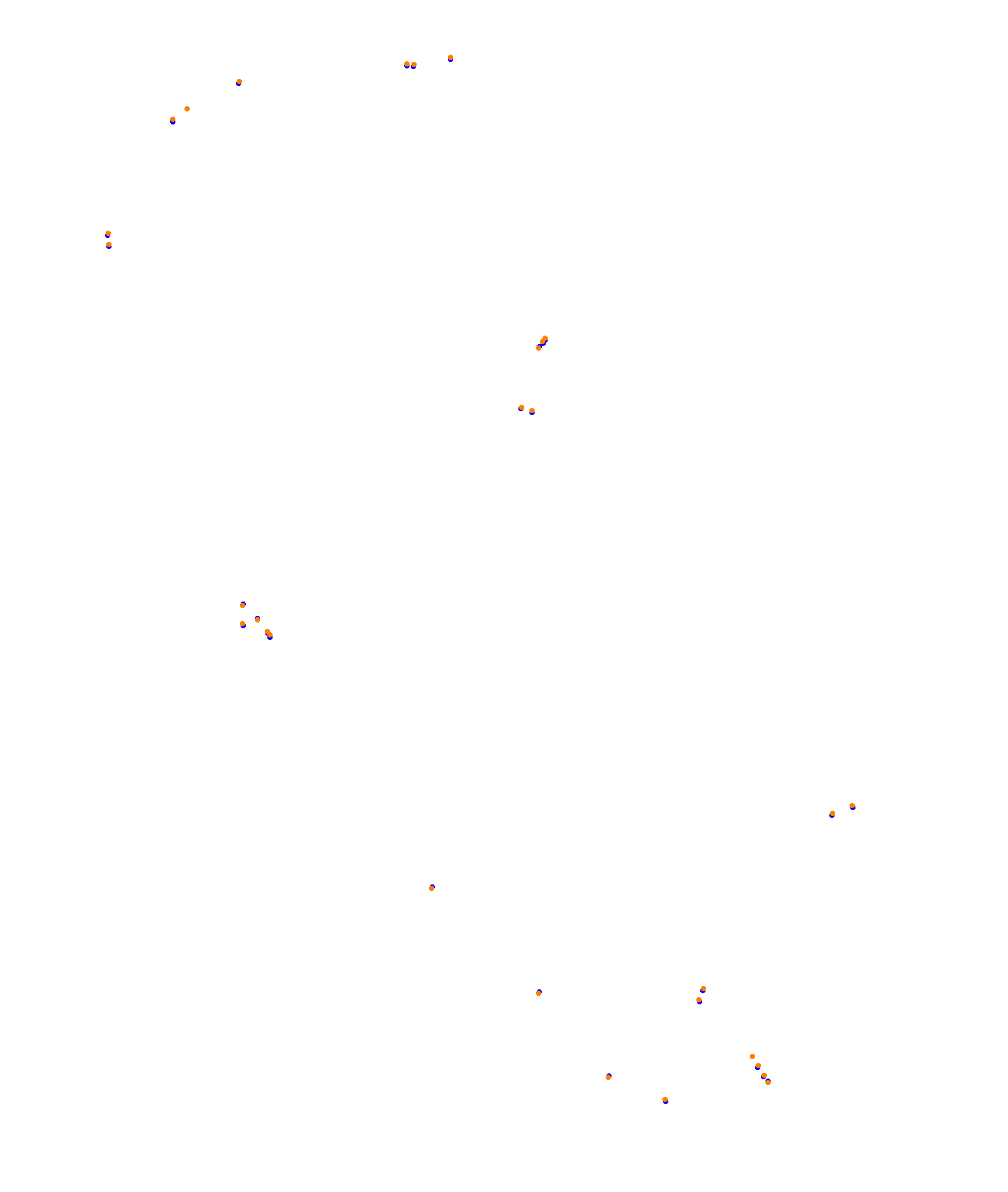 Albert Park Circuit collisions