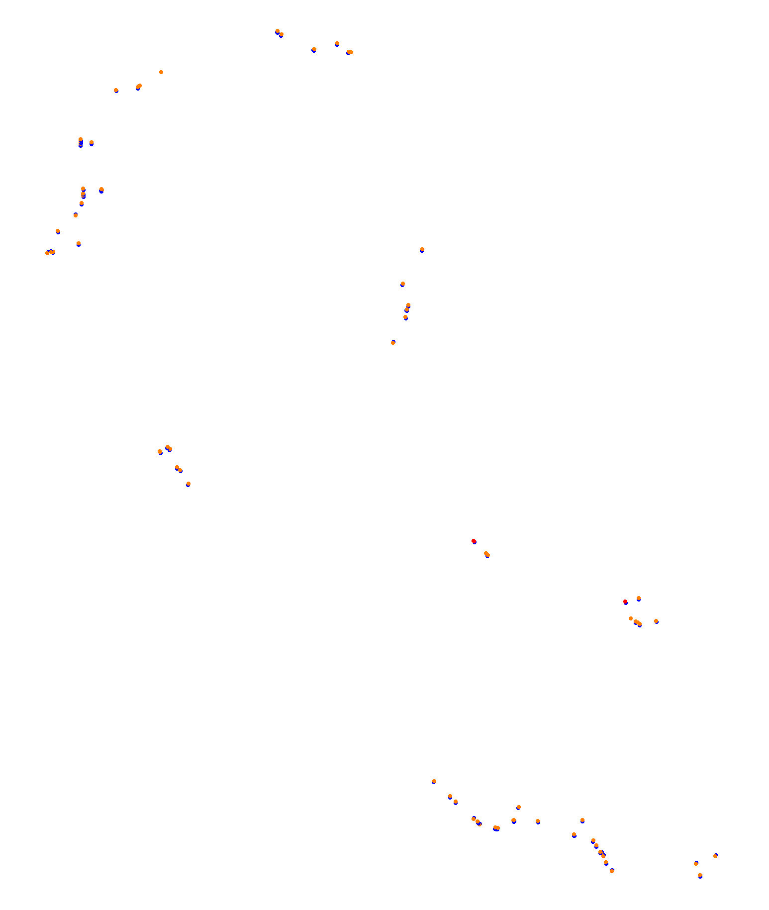 Albert Park Circuit collisions