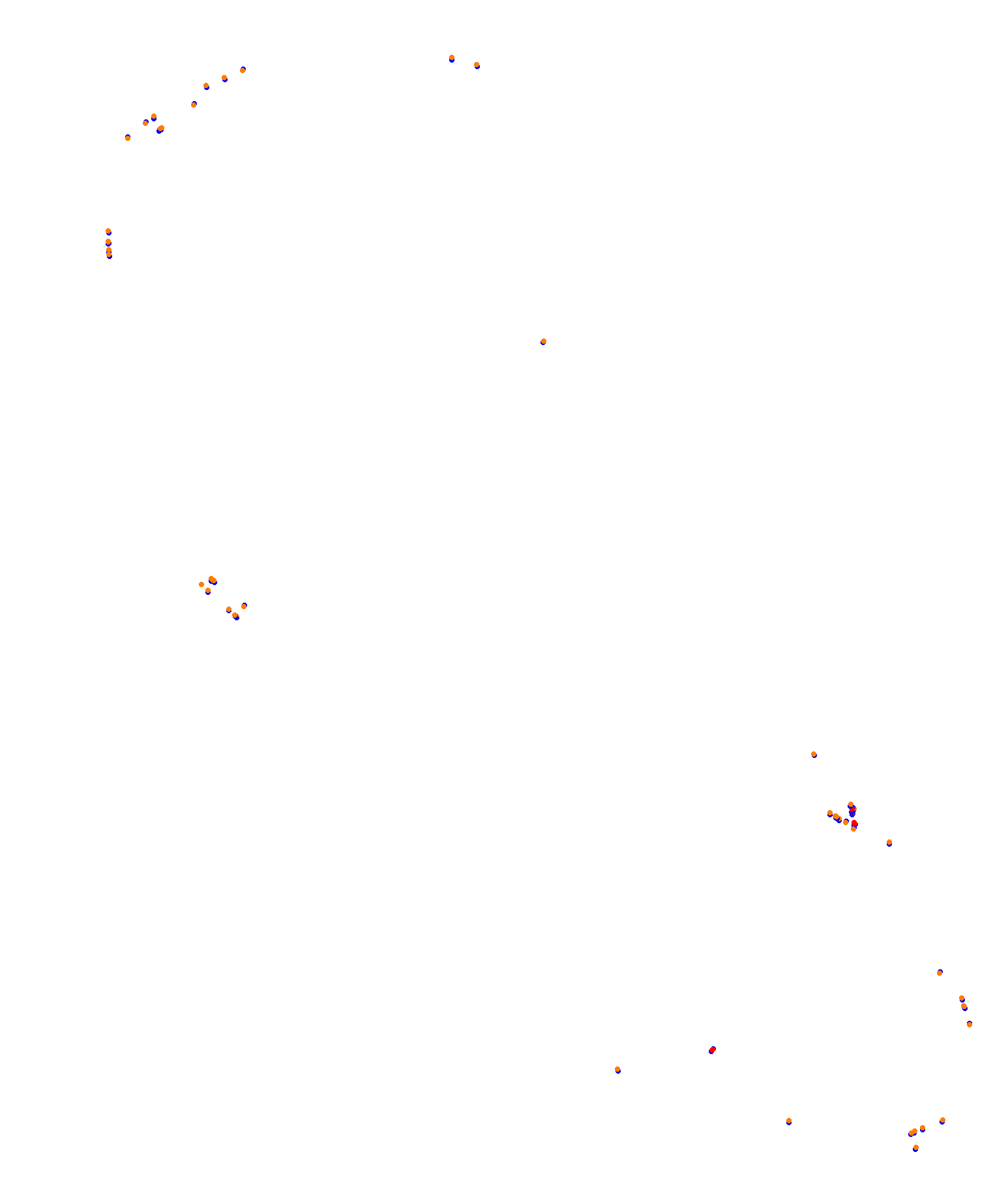 Albert Park Circuit collisions