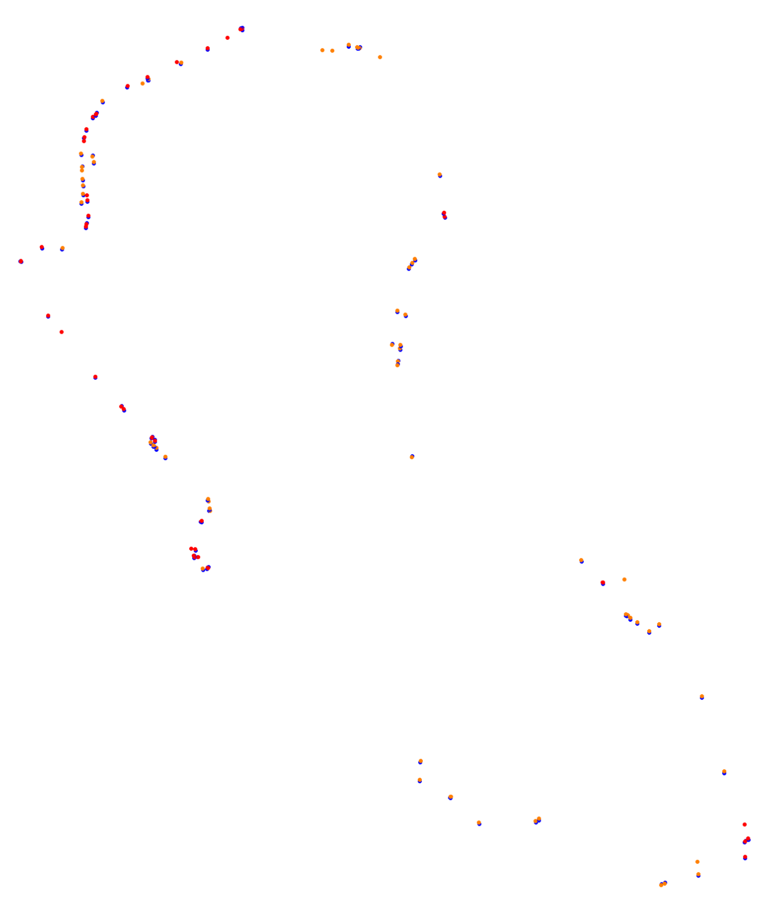 Albert Park Circuit collisions