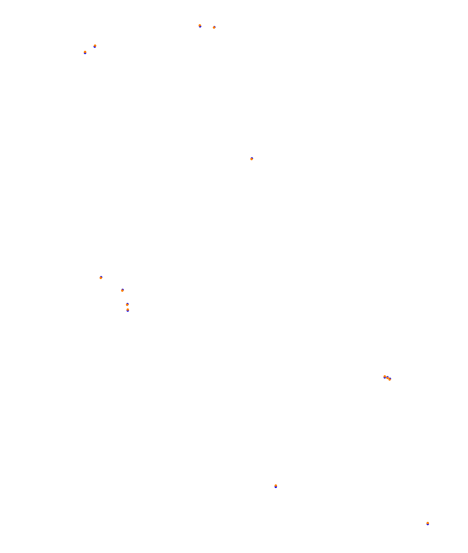 Albert Park Circuit collisions