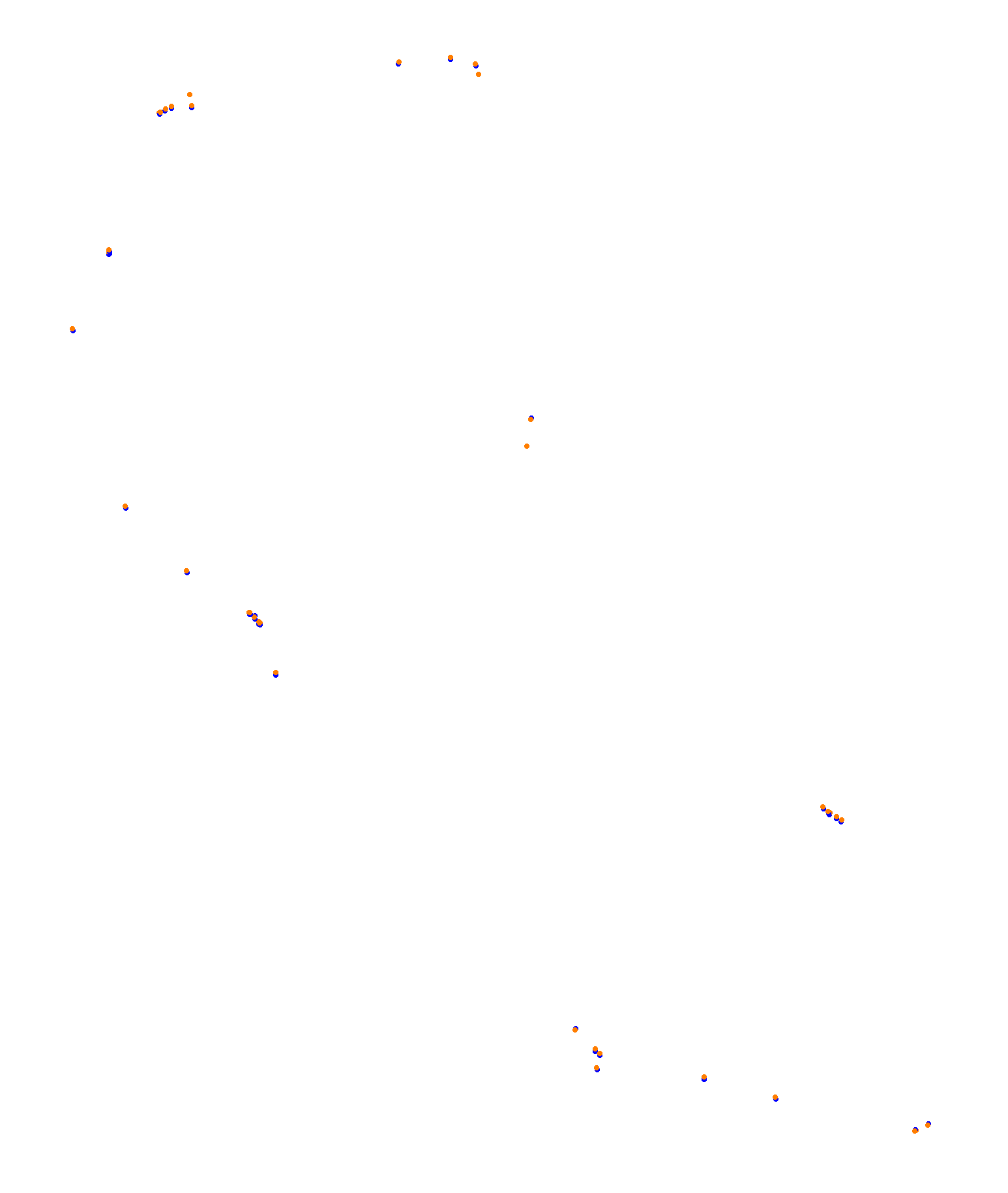 Albert Park Circuit collisions