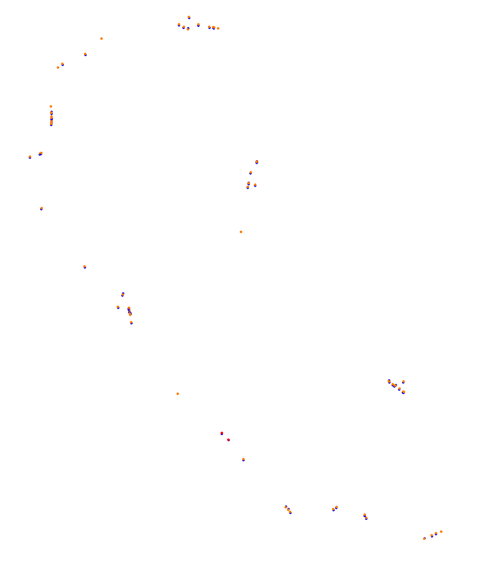 Albert Park Circuit collisions