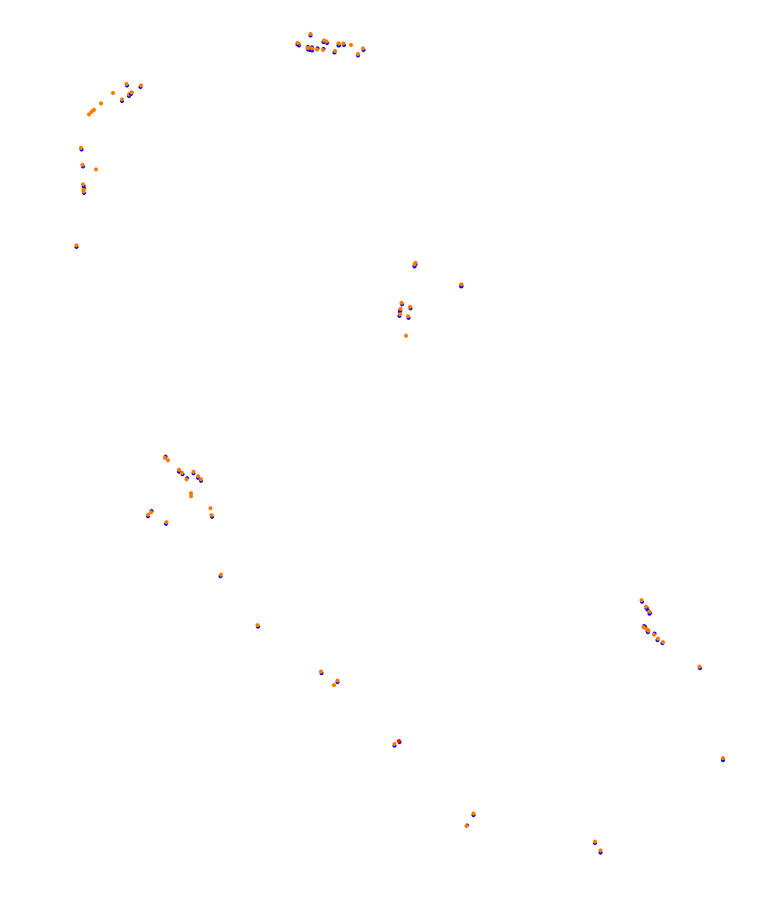 Albert Park Circuit collisions