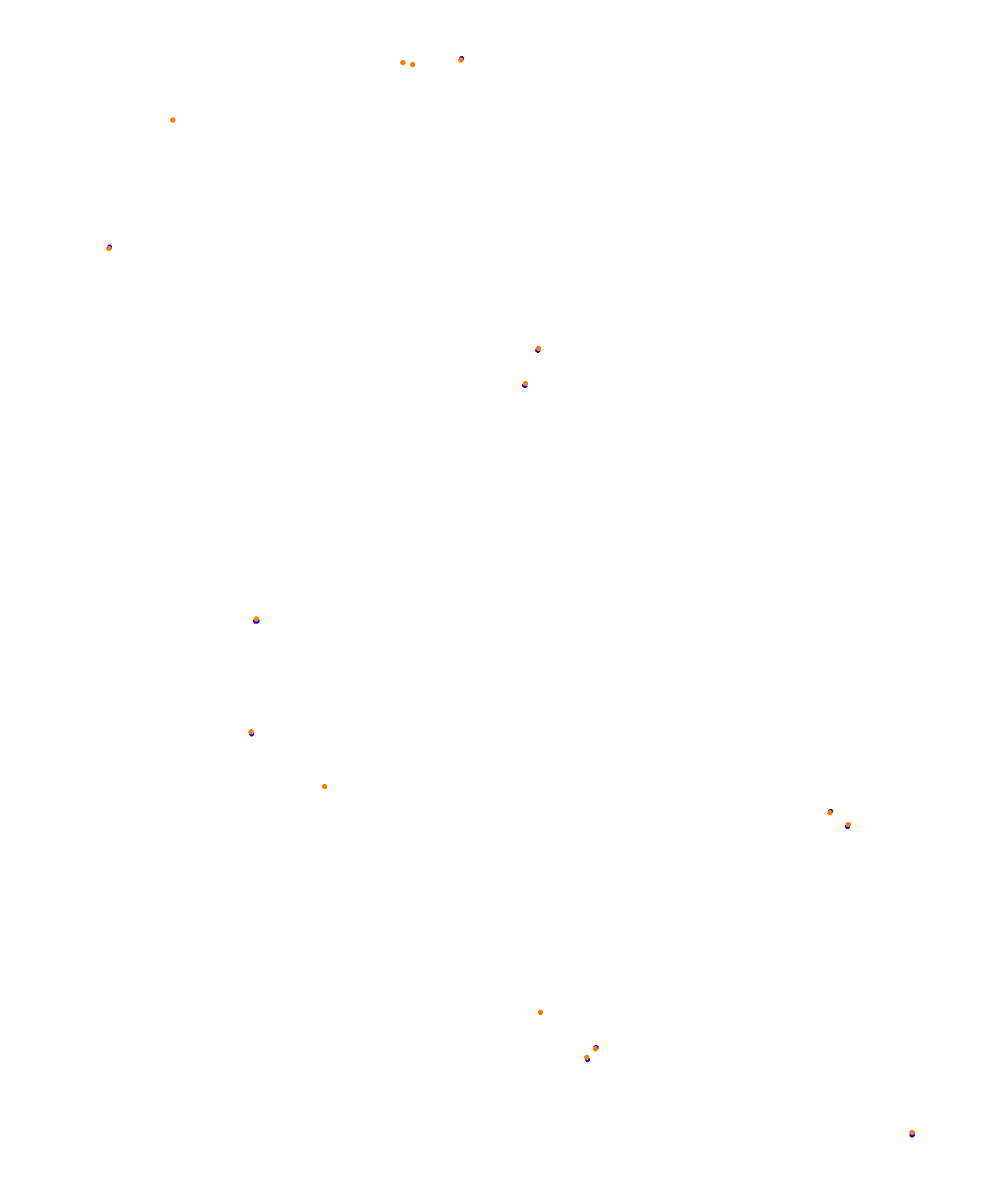 Albert Park Circuit collisions