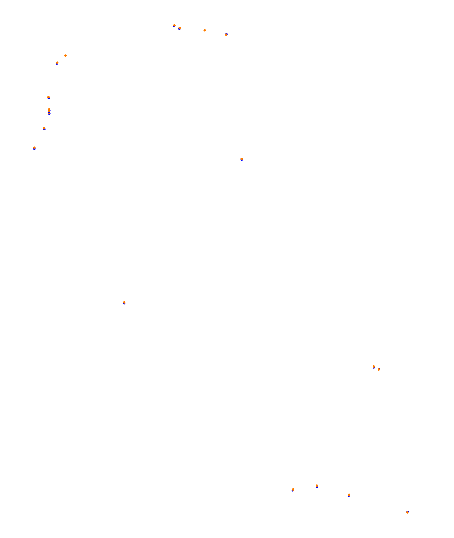 Albert Park Circuit collisions