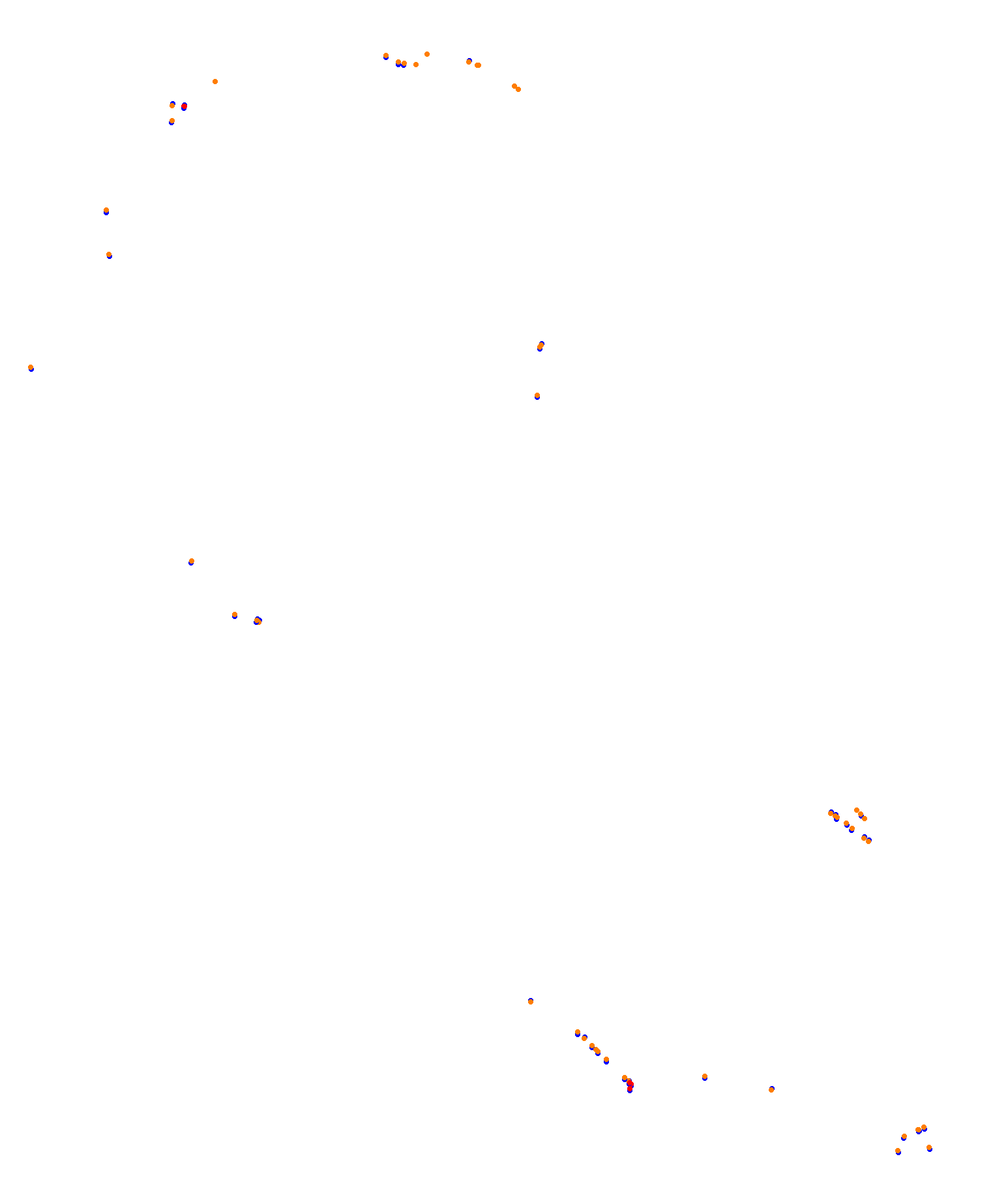 Albert Park Circuit collisions