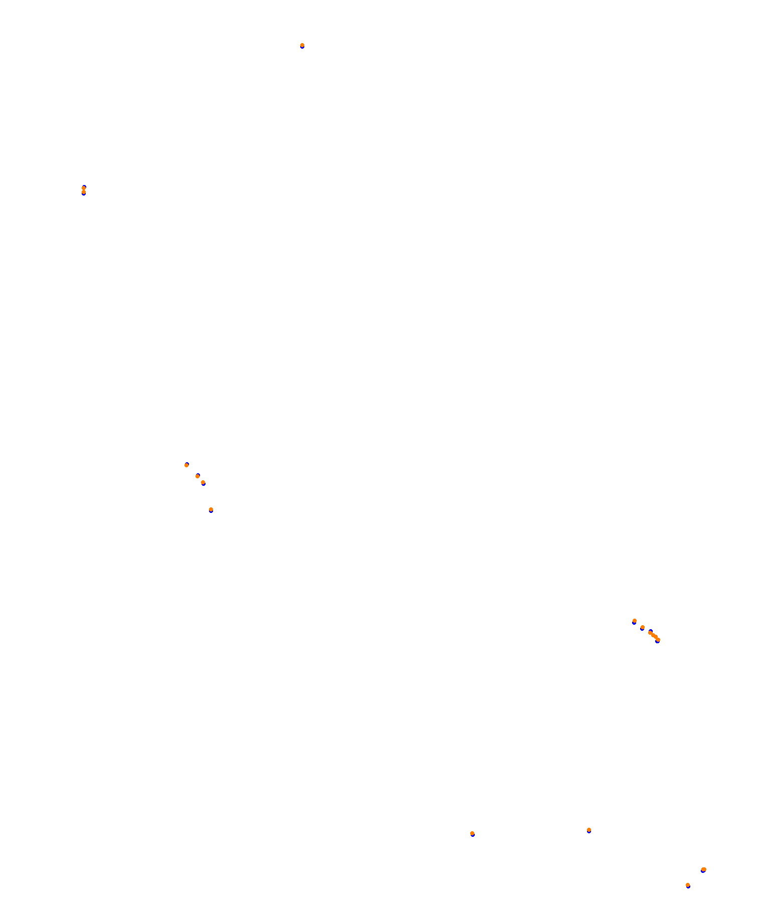 Albert Park Circuit collisions