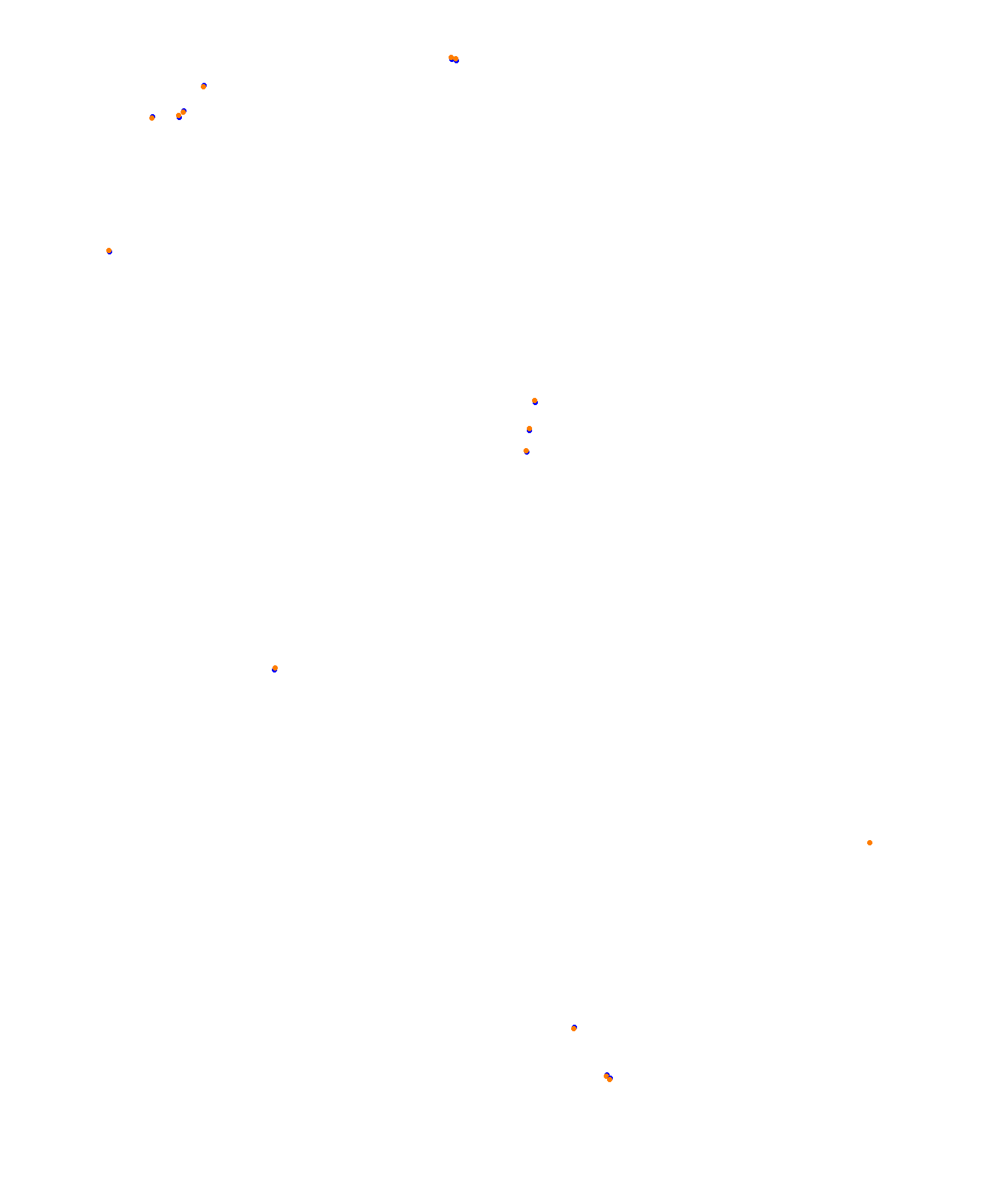 Albert Park Circuit collisions