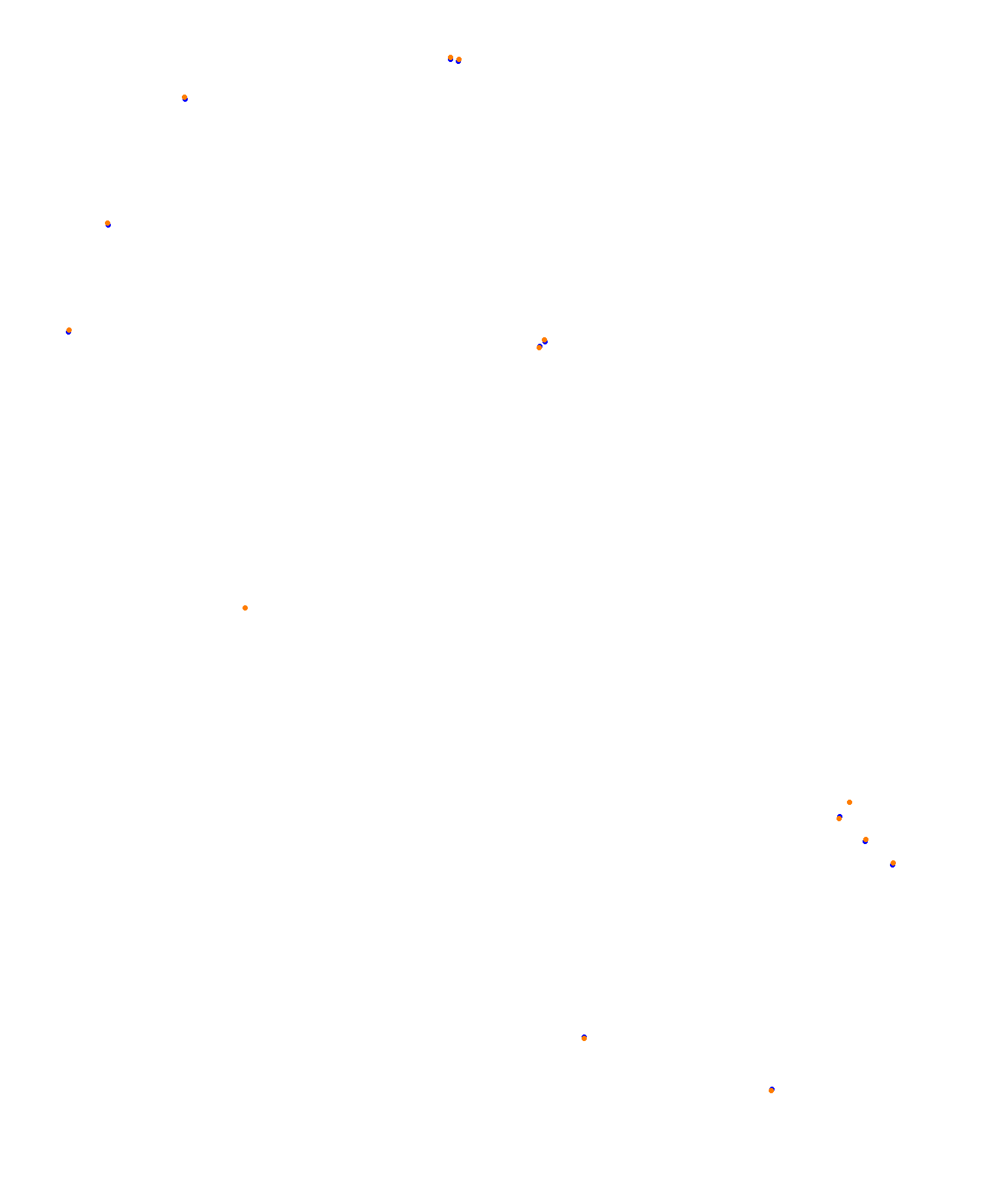 Albert Park Circuit collisions