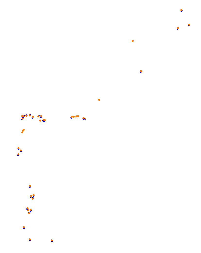 Circuit de Monaco collisions