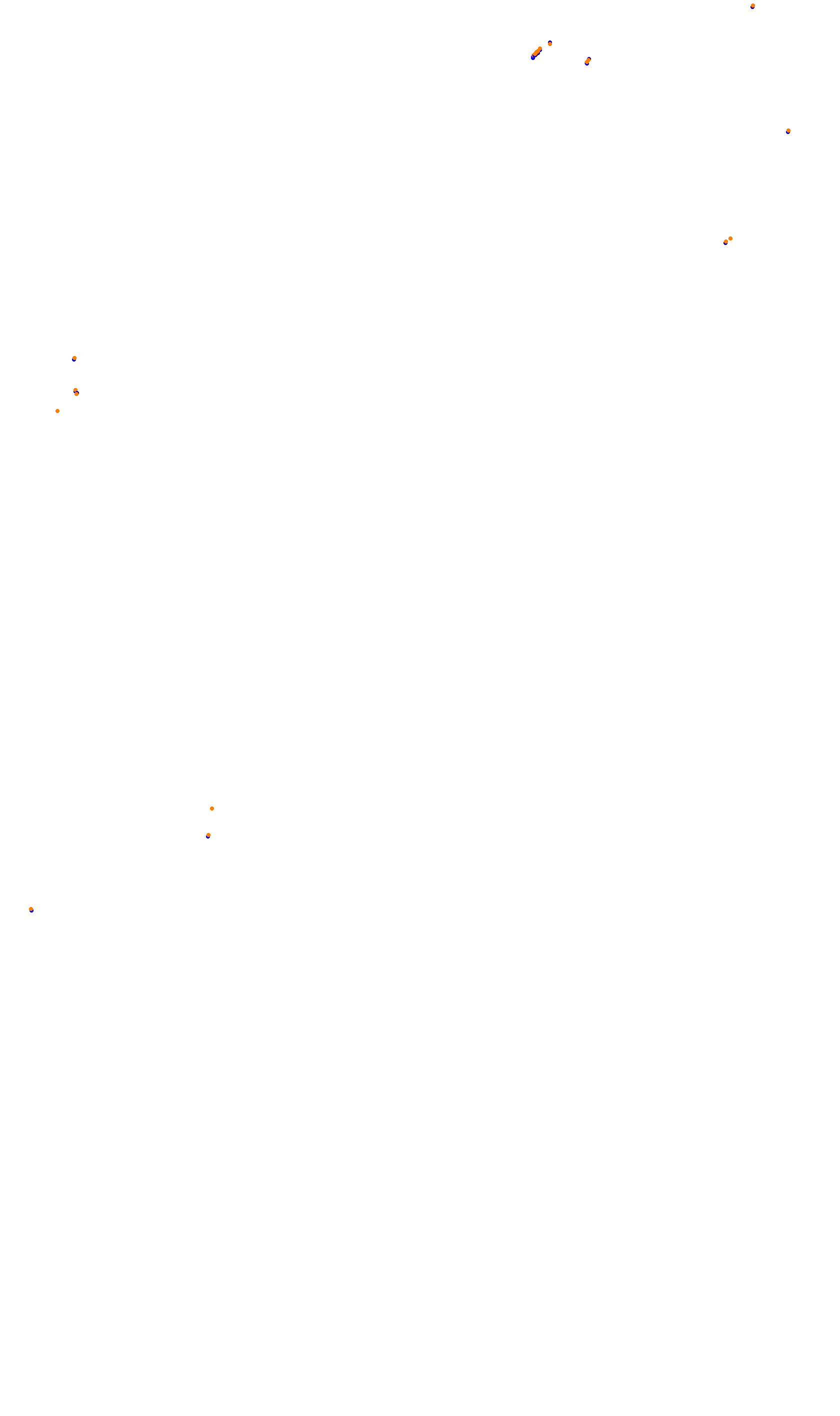 Monza OSRW collisions