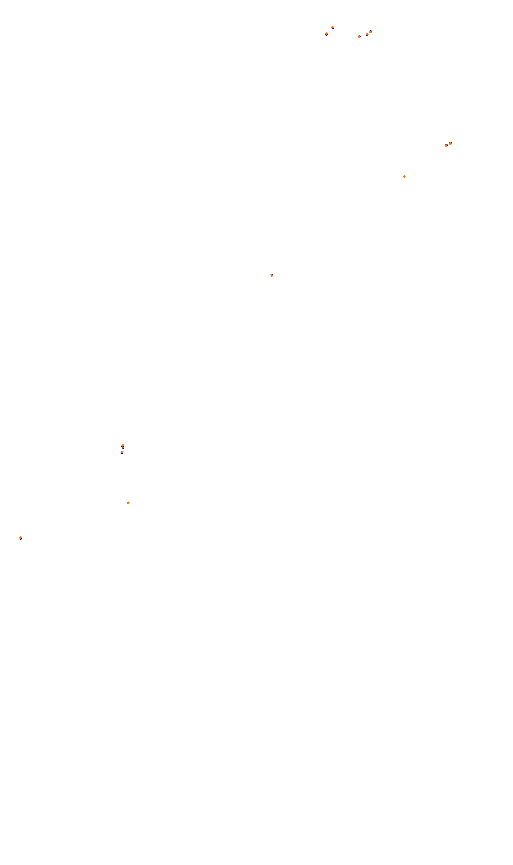 Monza OSRW collisions