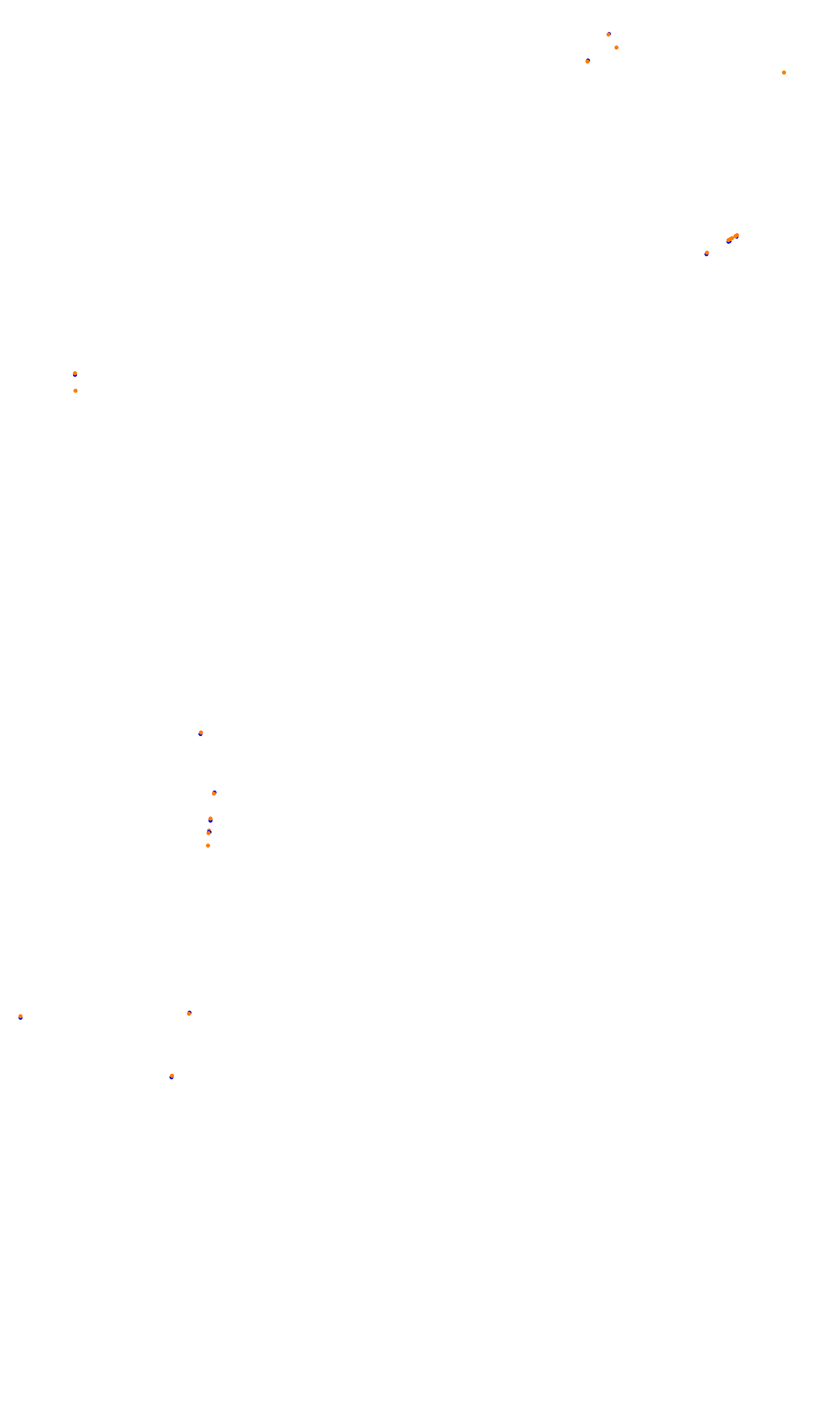 Monza OSRW collisions