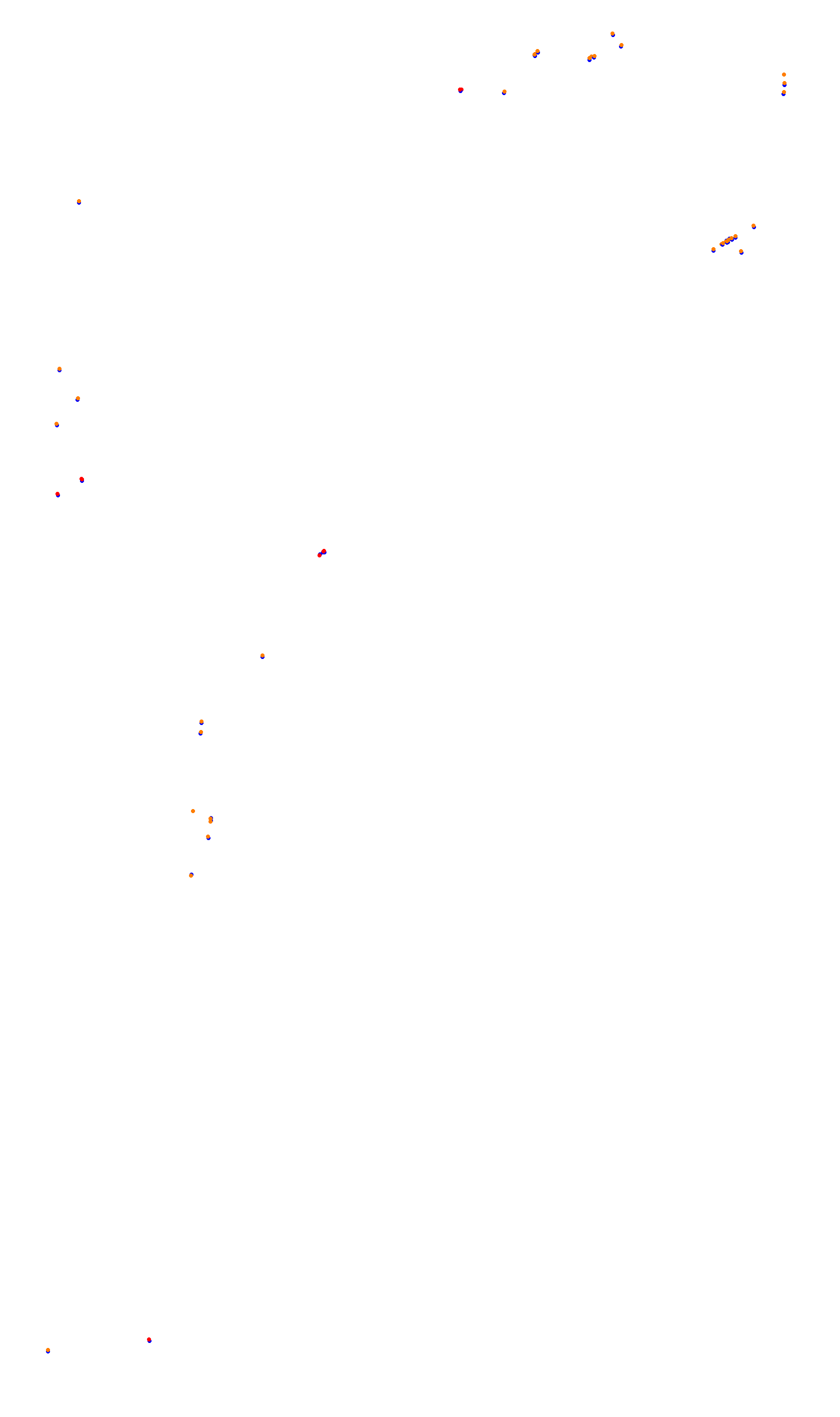 Monza OSRW collisions