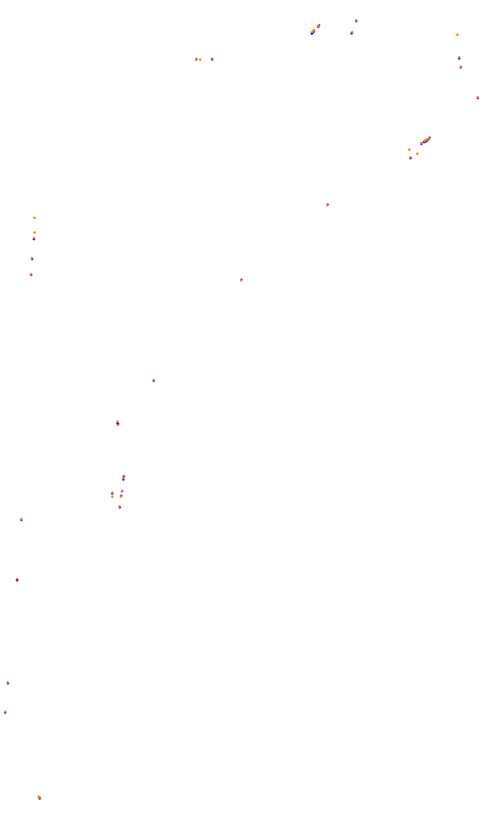 Monza OSRW collisions