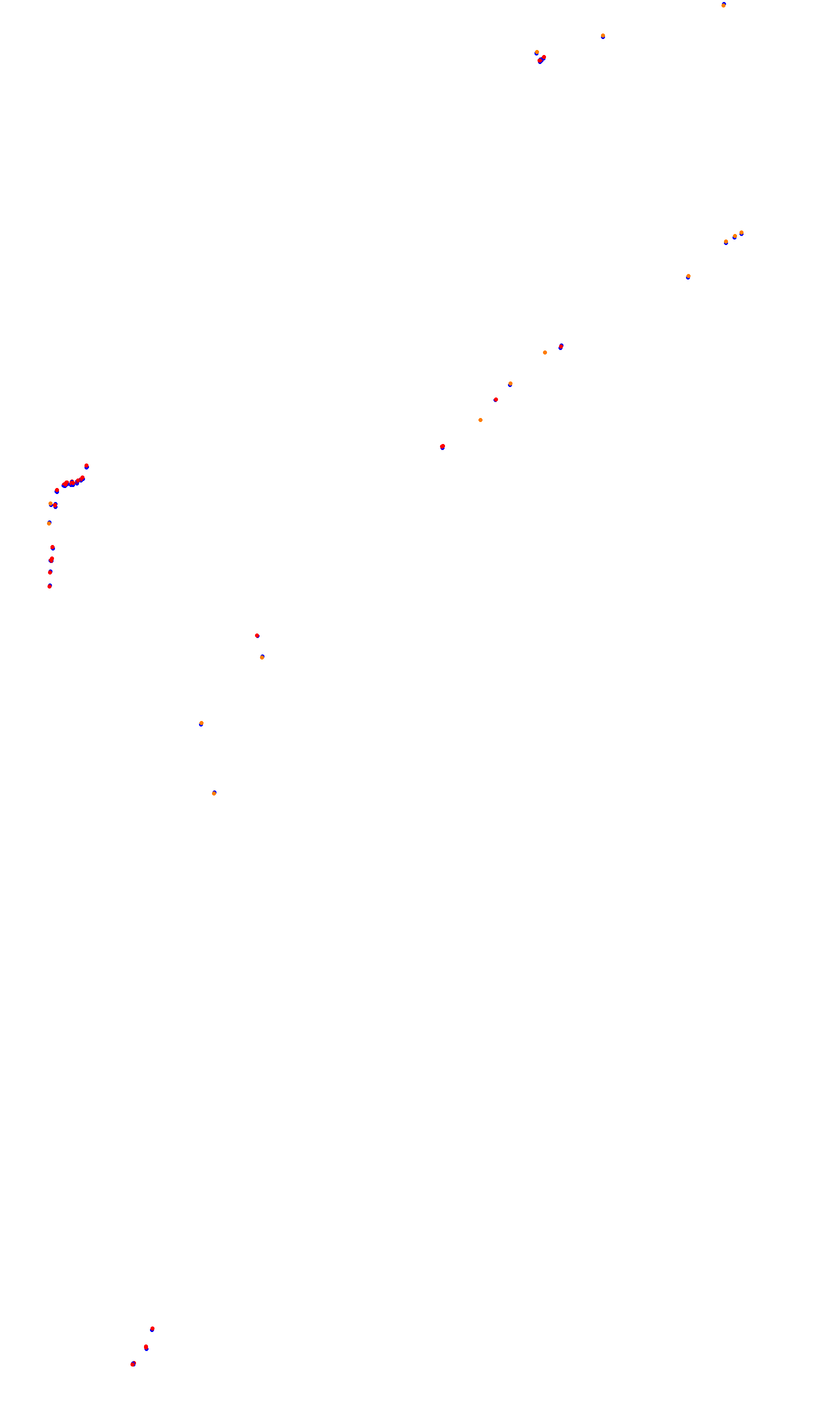 Monza OSRW collisions