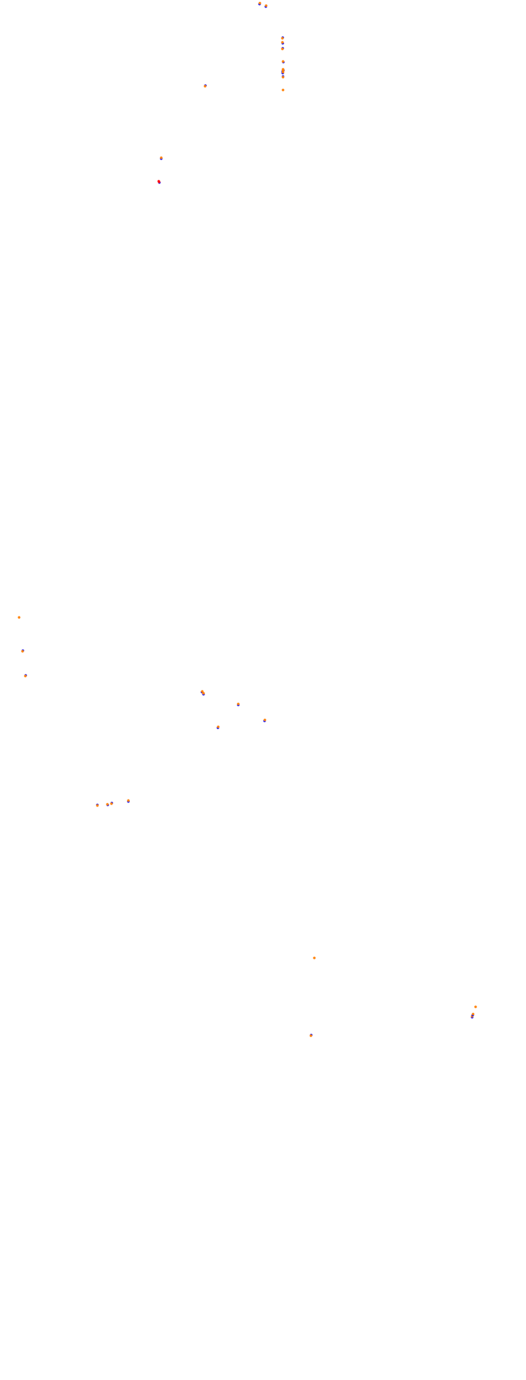 Nurburgring - GP (Formula) OSRW collisions